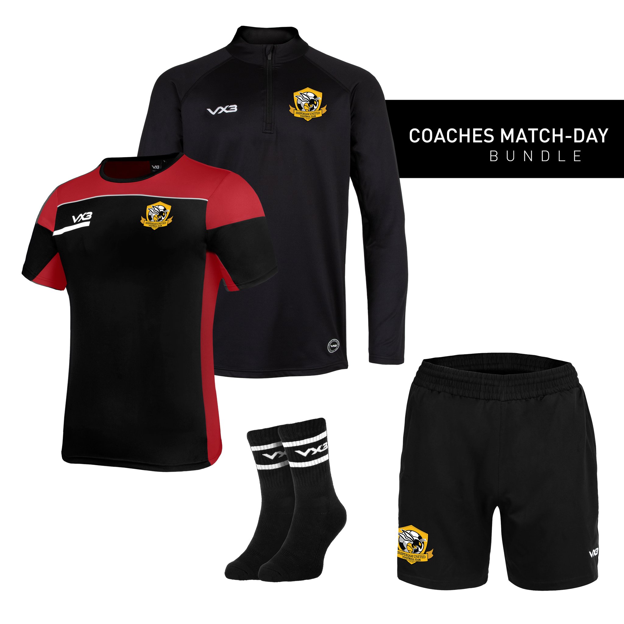 Shipdham United FC Coaches Match-Day Bundle