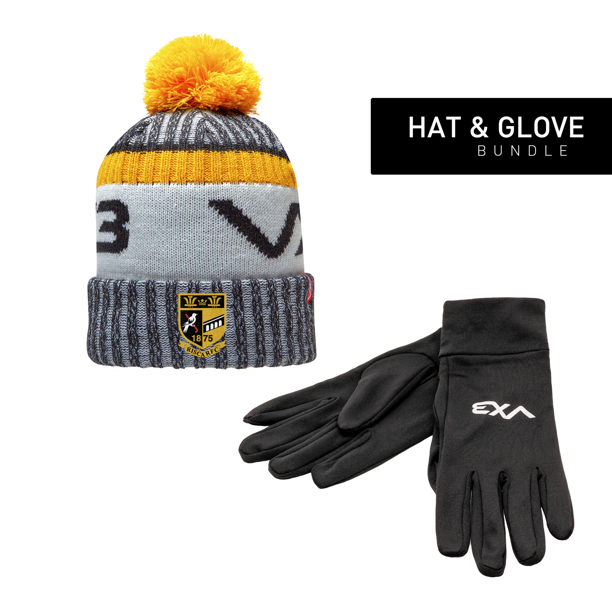 Risca RFC Hat & Glove Bundle