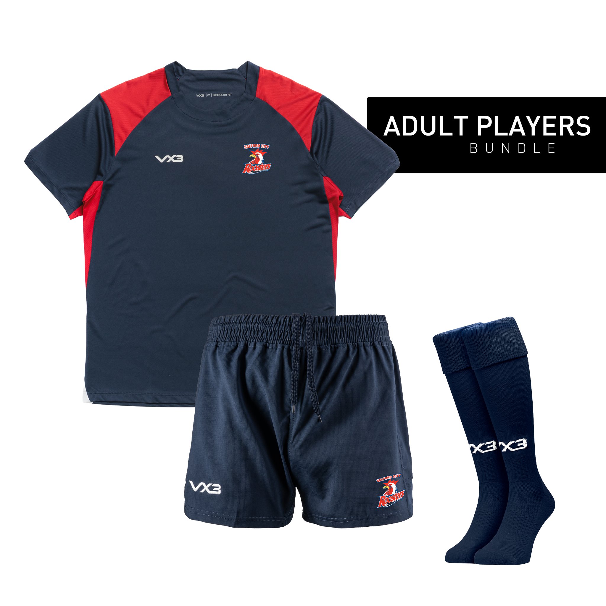 Salford City Roosters - Adults Players Bundle