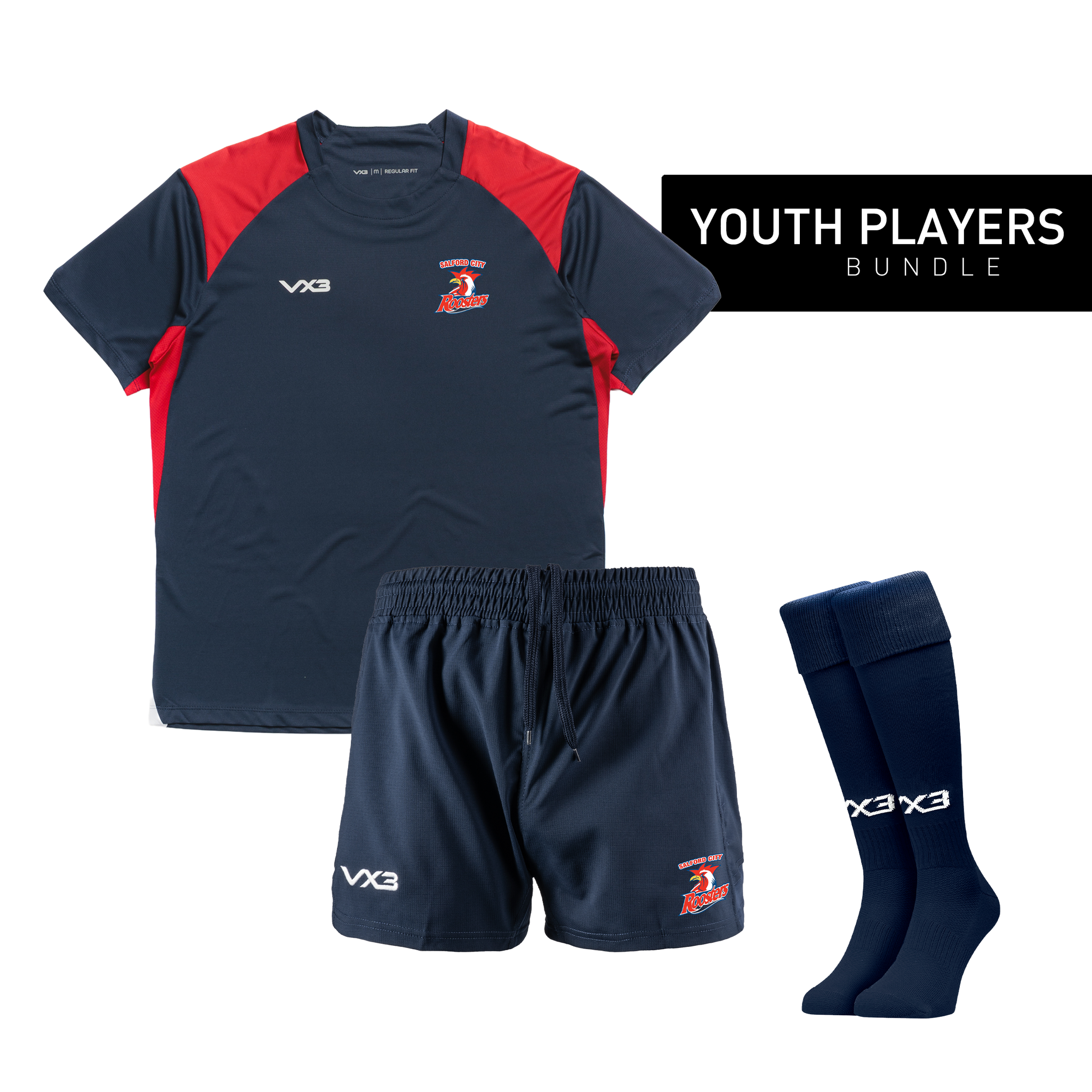 Salford City Roosters - Youth Players Bundle