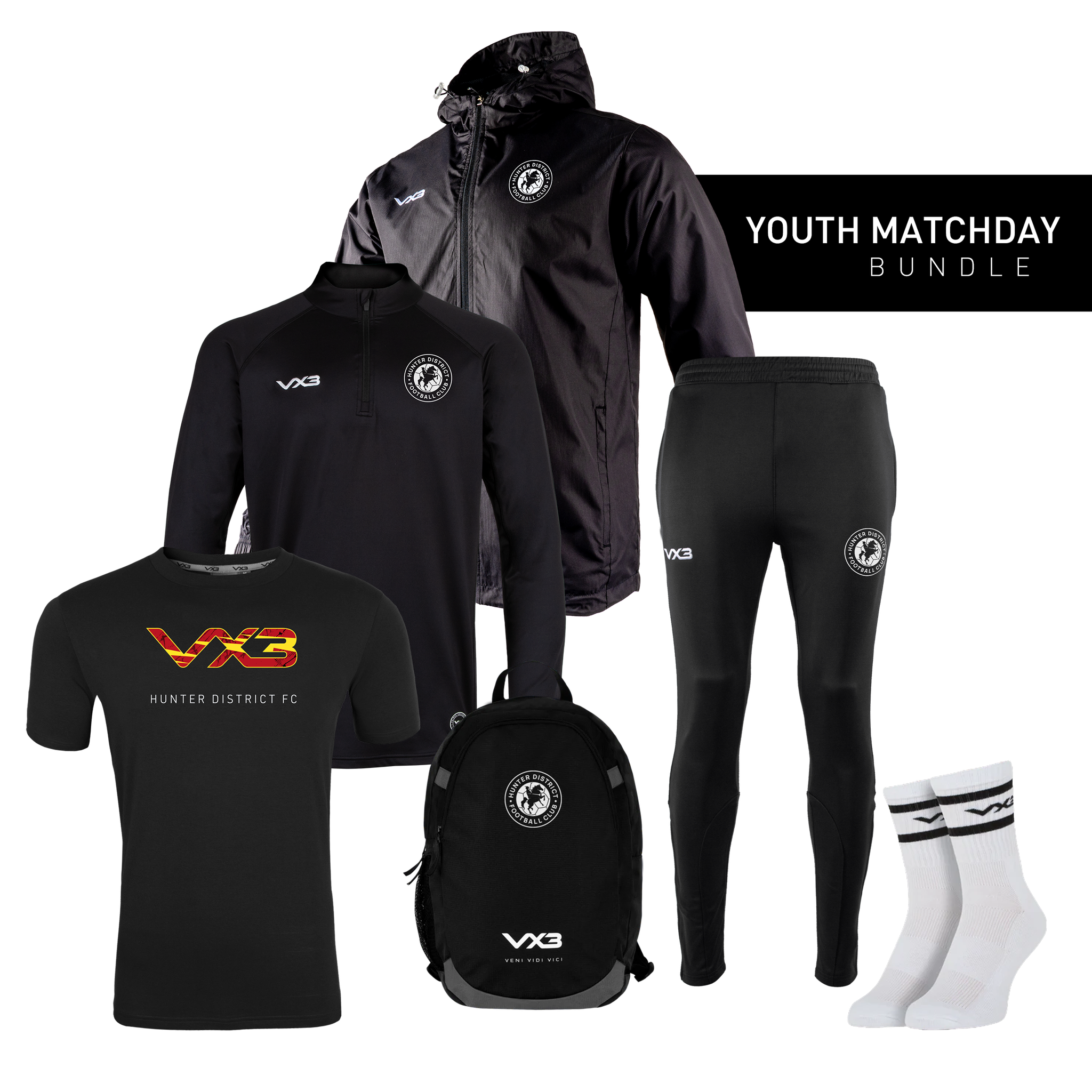 Hunter District FC - Youth Matchday Bundle