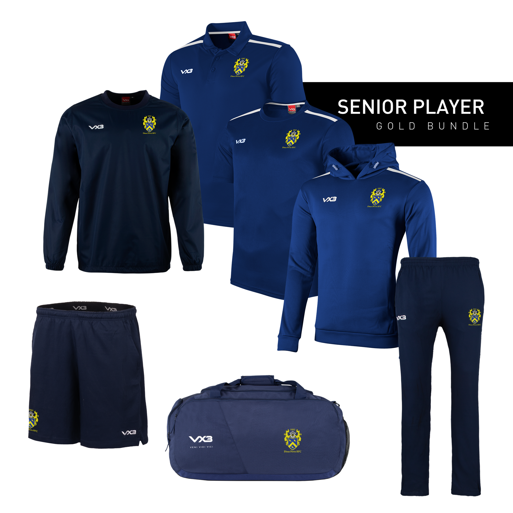 Dinas Powys RFC Senior Player Gold Bundle