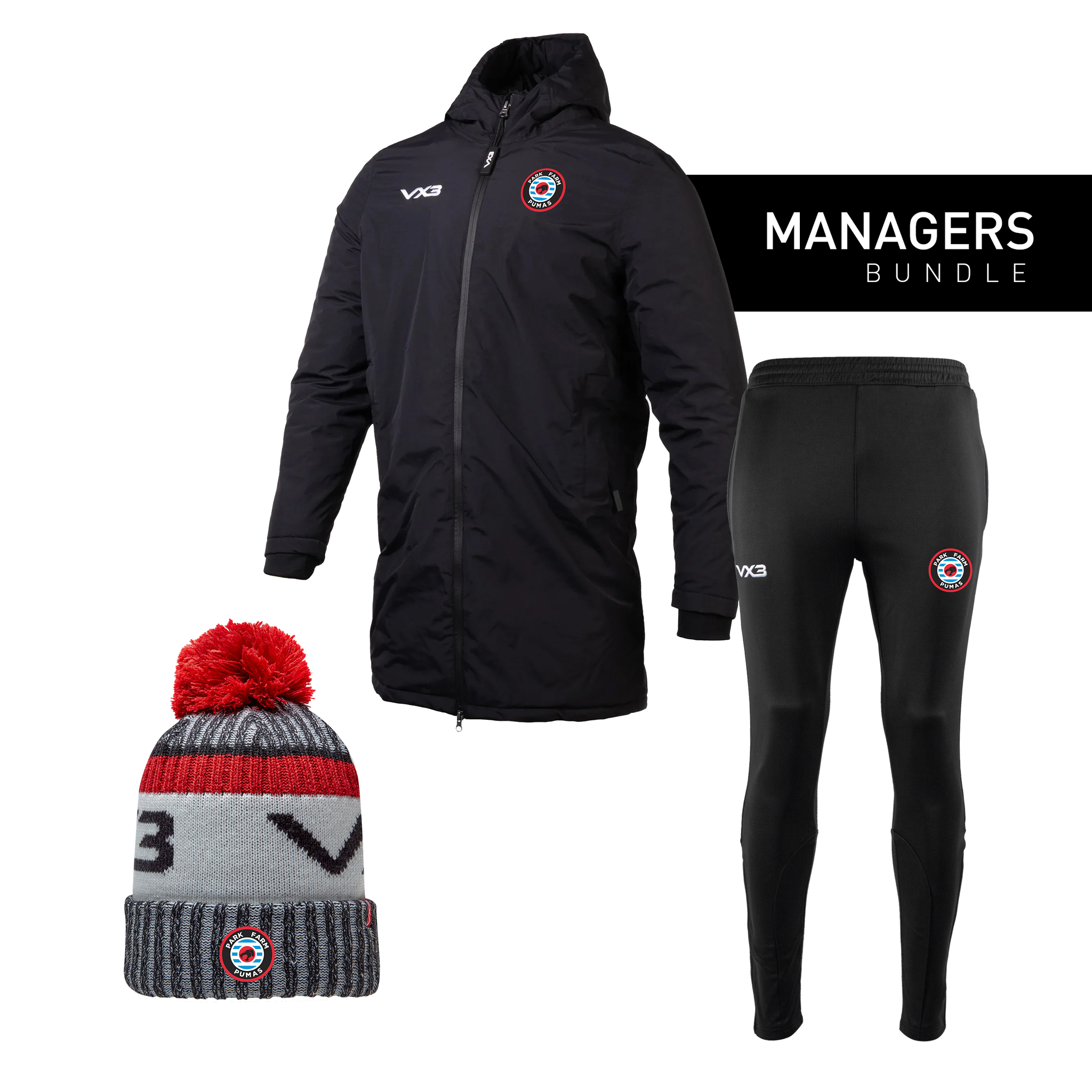 Park Farm Pumas FC Managers Bundle