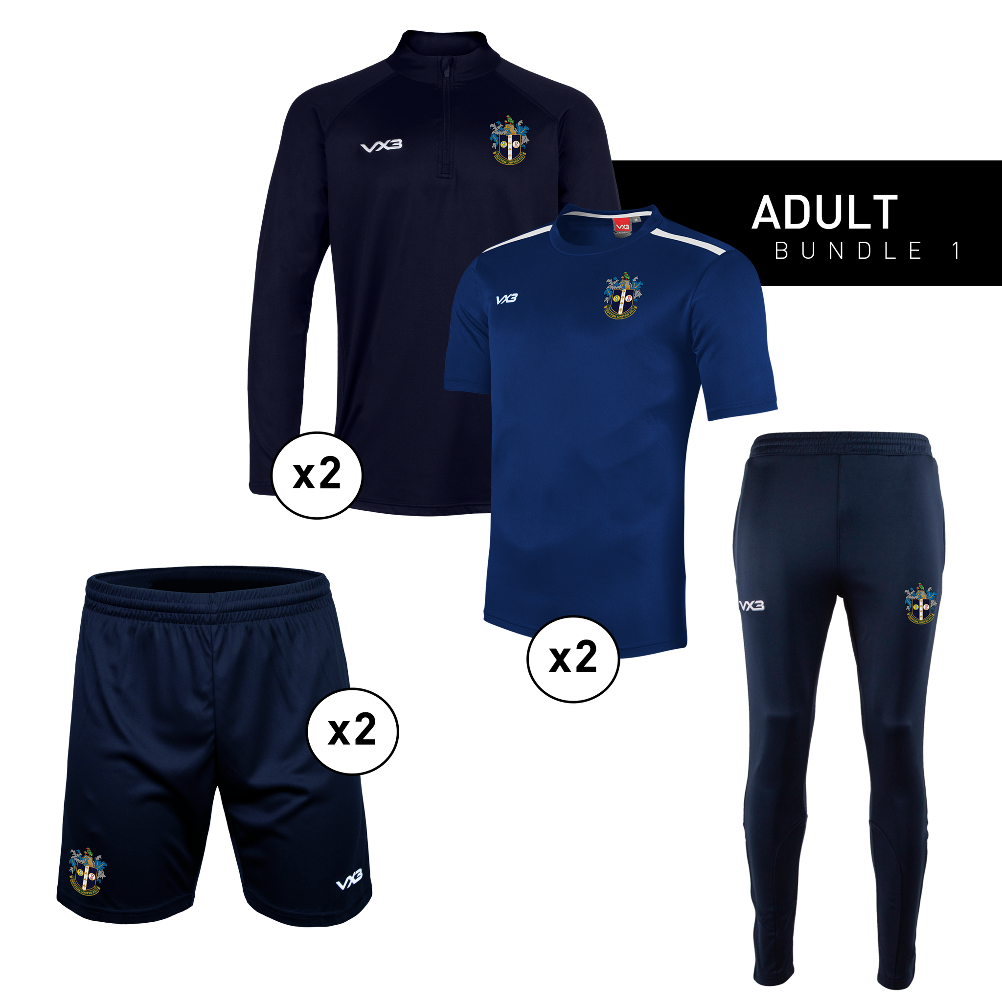 Sutton United Academy Adult Bundle 1