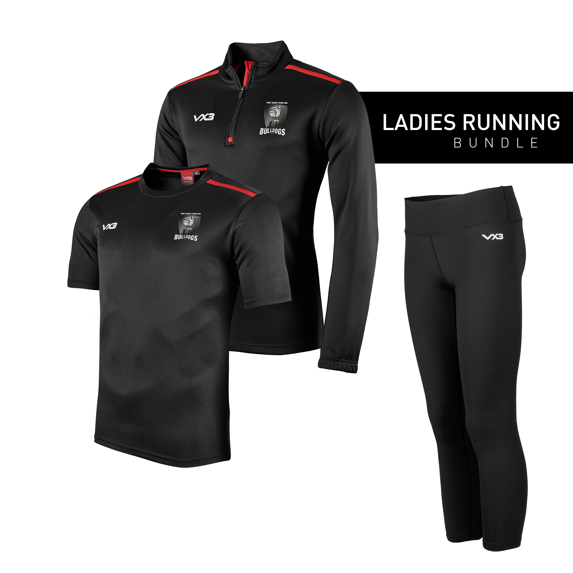 Port Talbot Bulldogs ABC Ladies Running Bundle