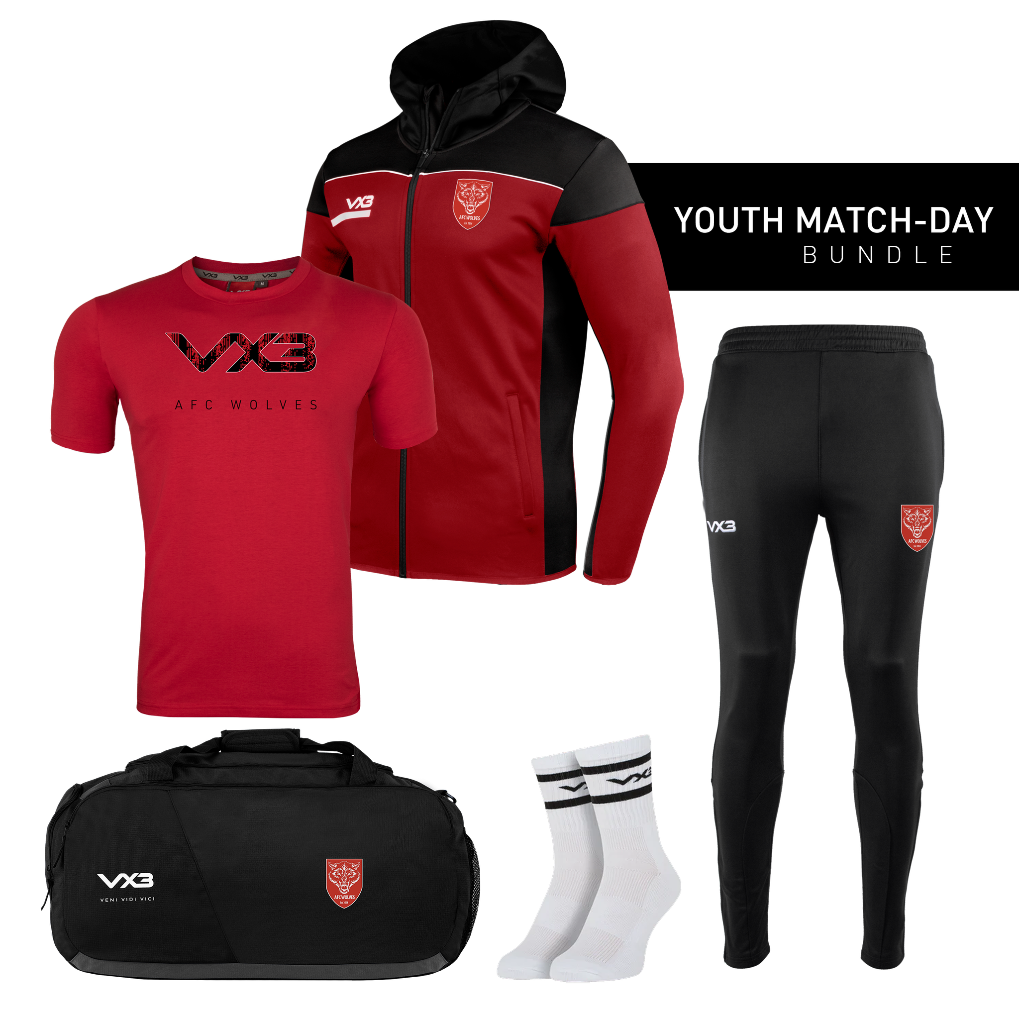 AFC Wolves Youth Players Match-Day Bundle