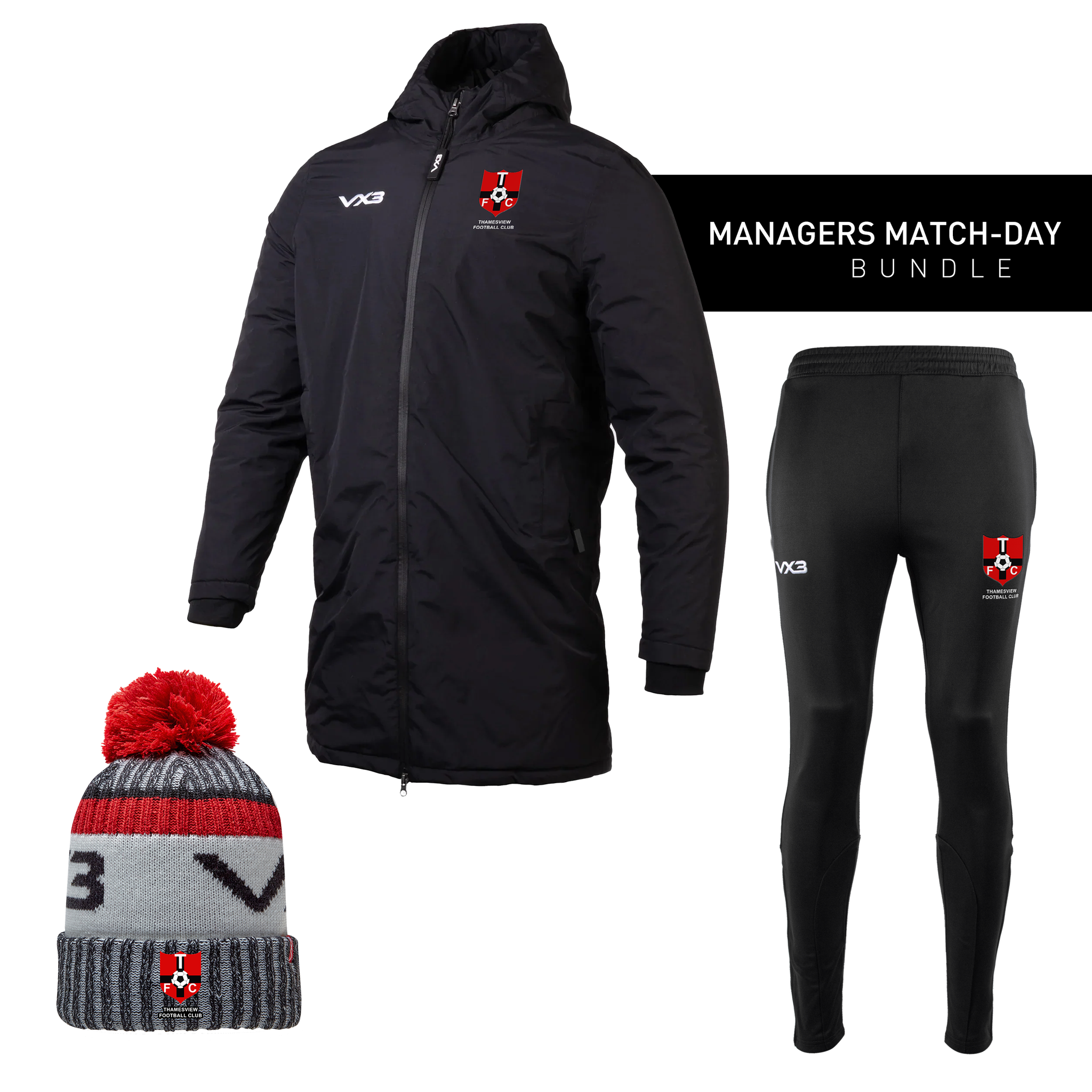 Thamesview FC Managers Match-Day Bundle