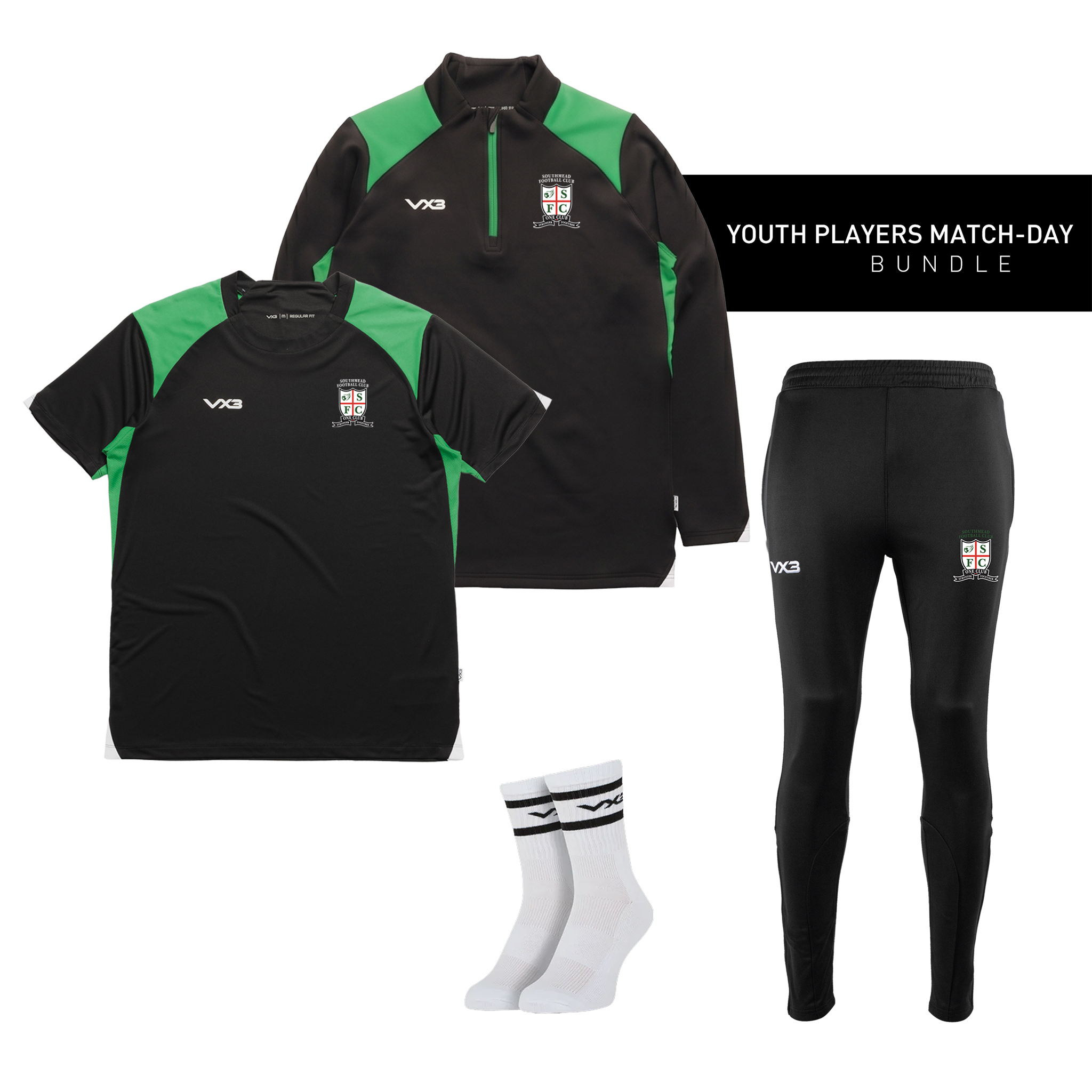 Southmead FC Youth Players Match-Day Bundle
