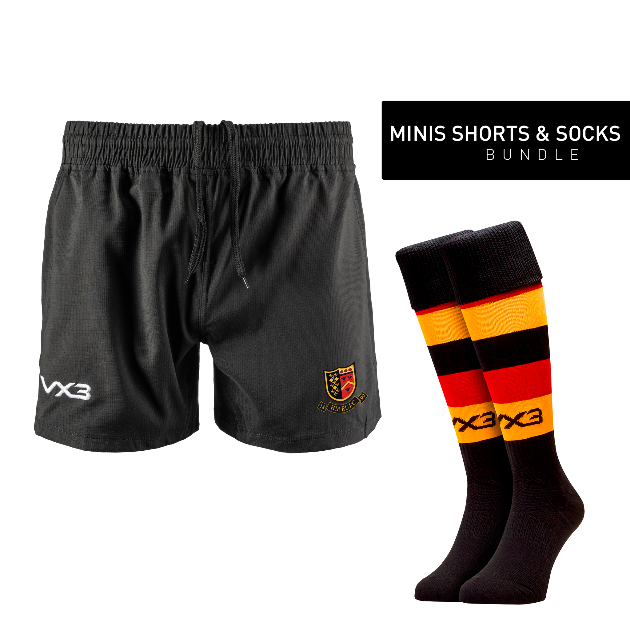 Heaton Moor RUFC - Minis Shorts & Socks Bundle