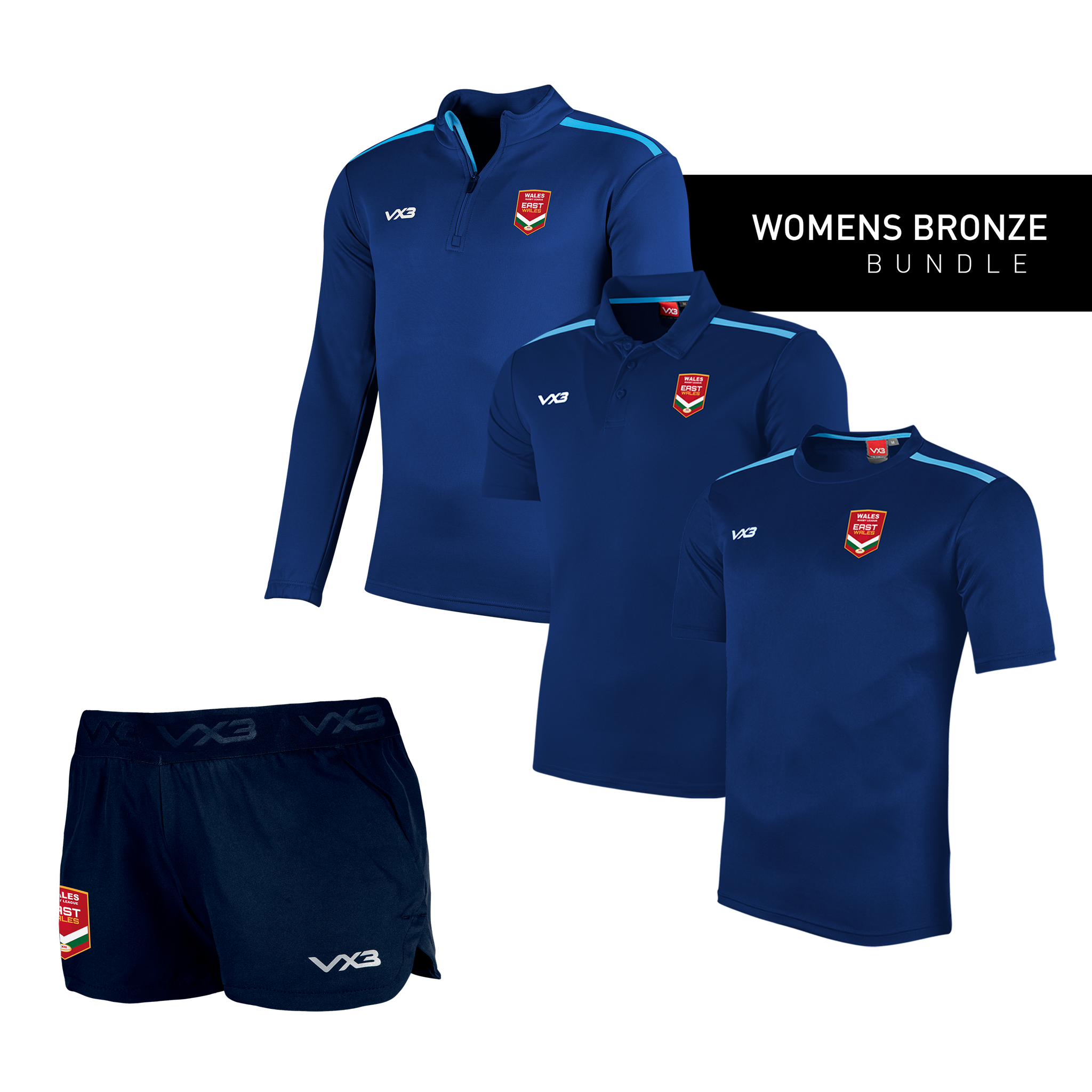 East Wales Rugby League Women's Bronze Bundle