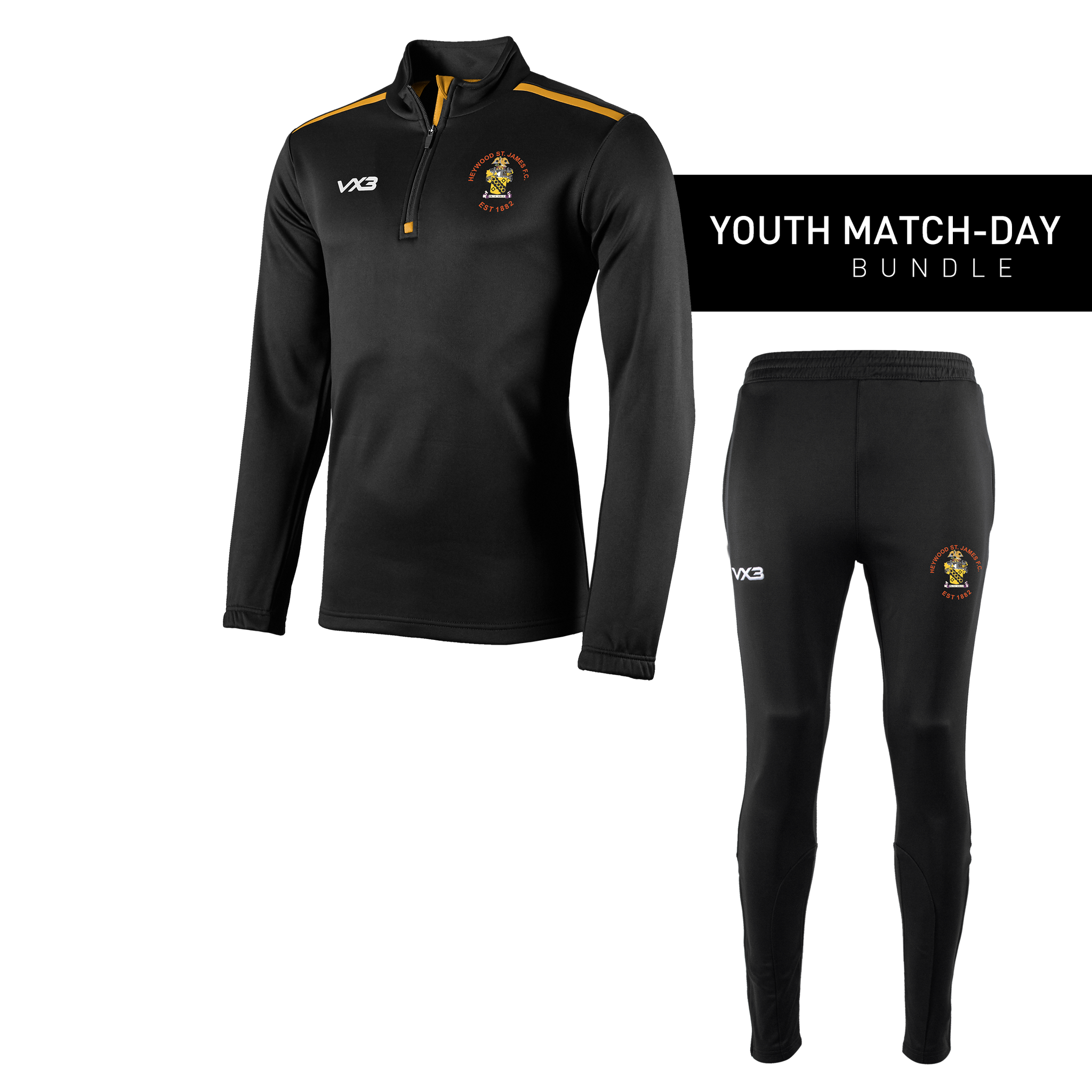 Heywood St James FC Youth Match-Day Bundle