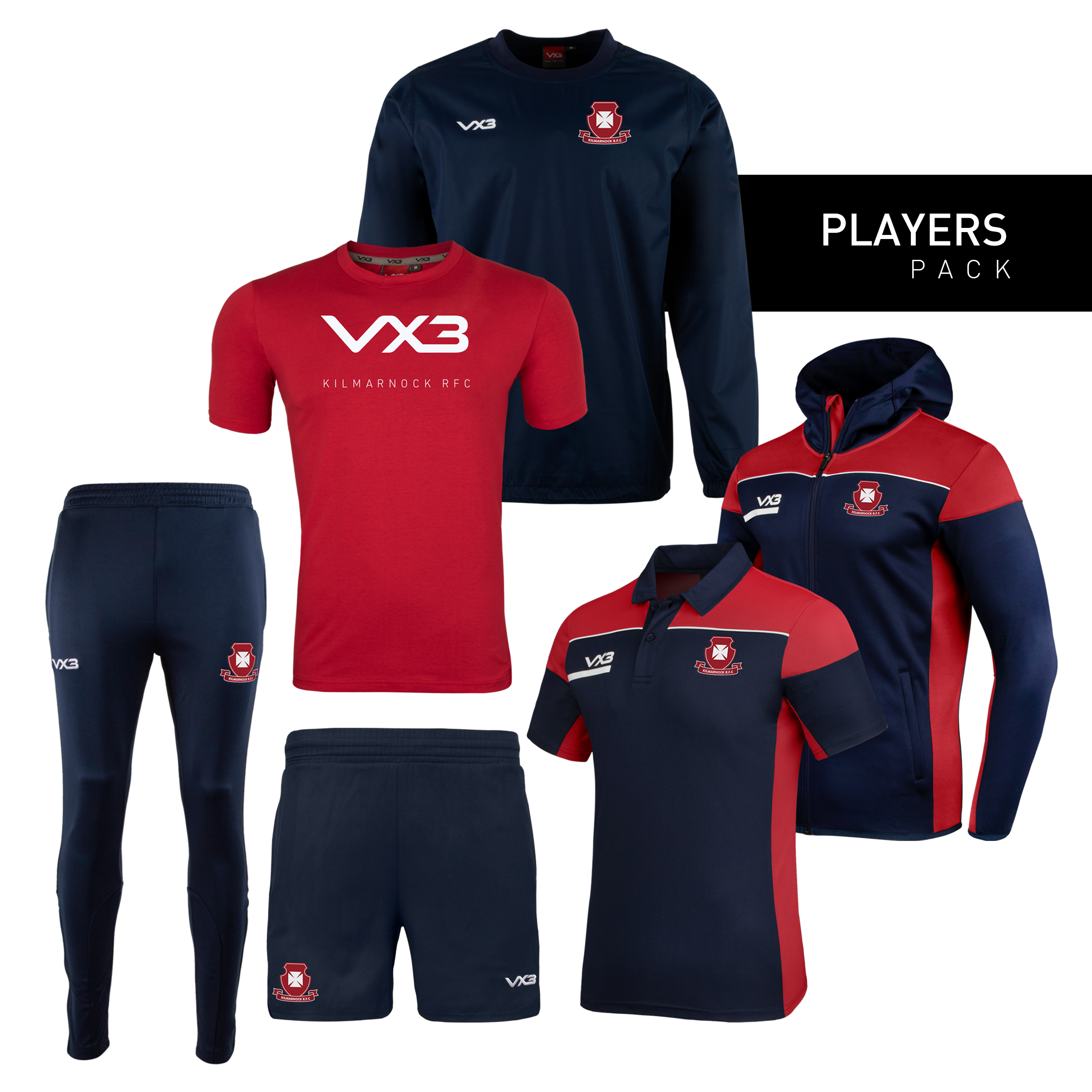 Kilmarnock RFC Players Pack – VX3