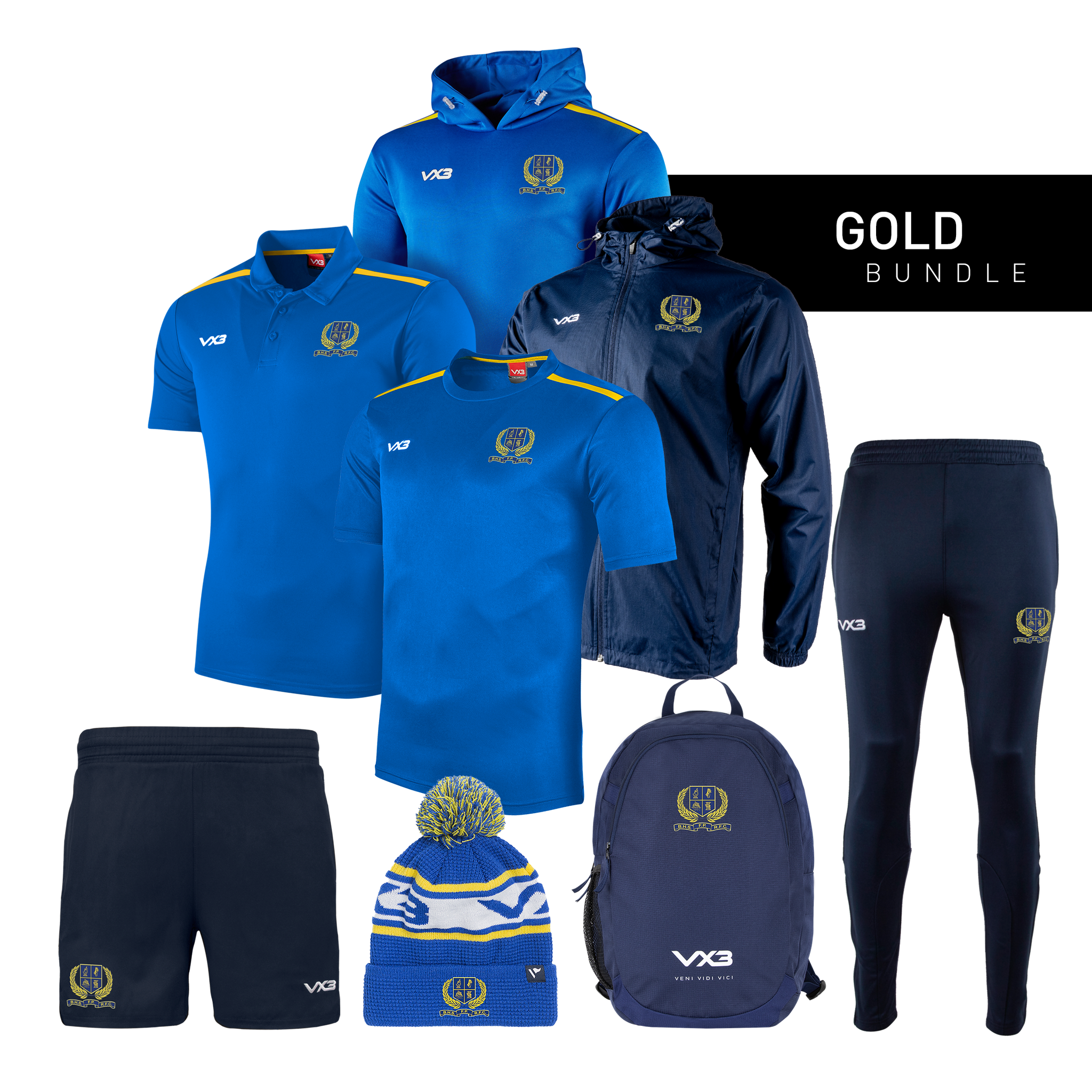 Belfast High School Former Pupils RFC Gold Bundle