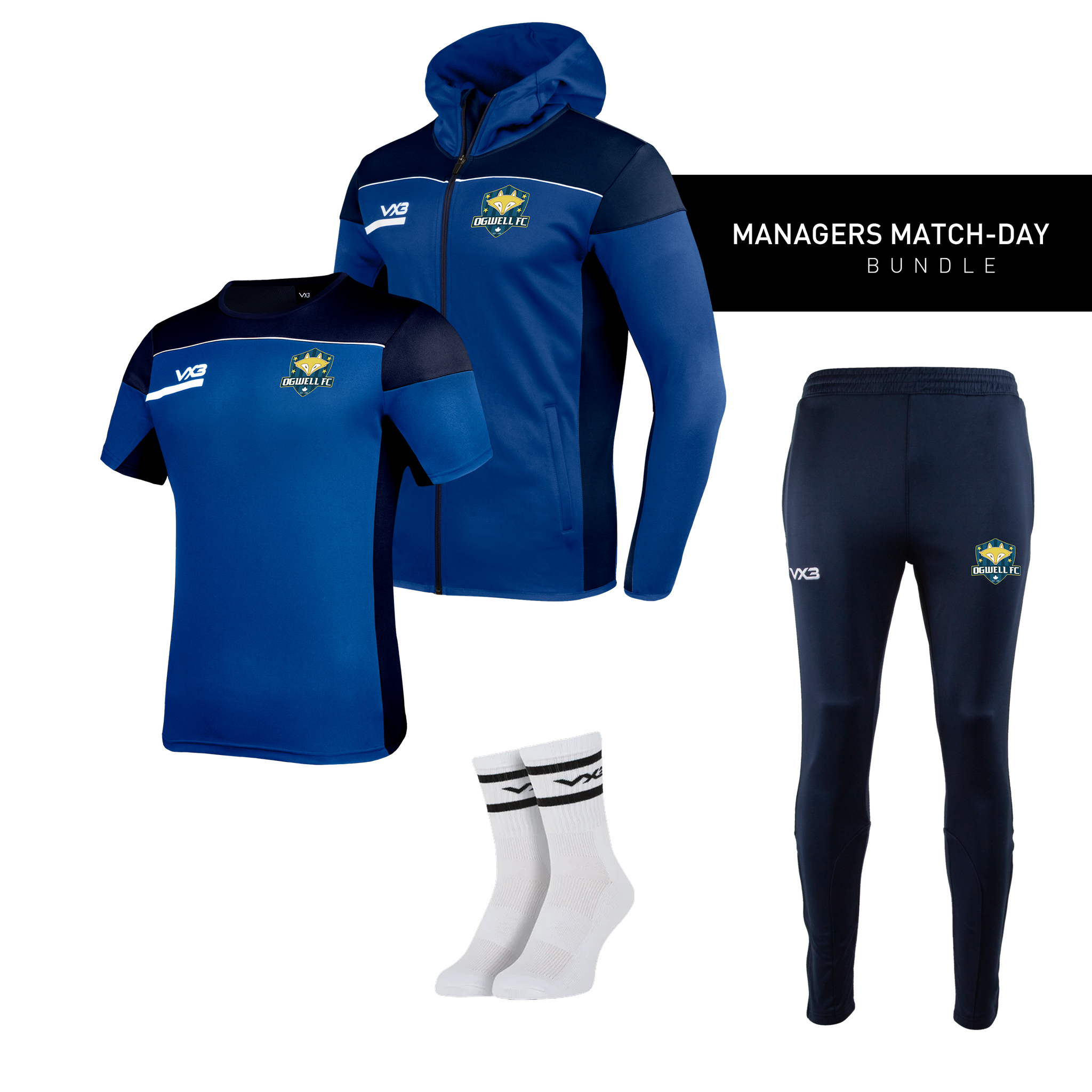 Ogwell Youth FC Managers Match-Day Bundle