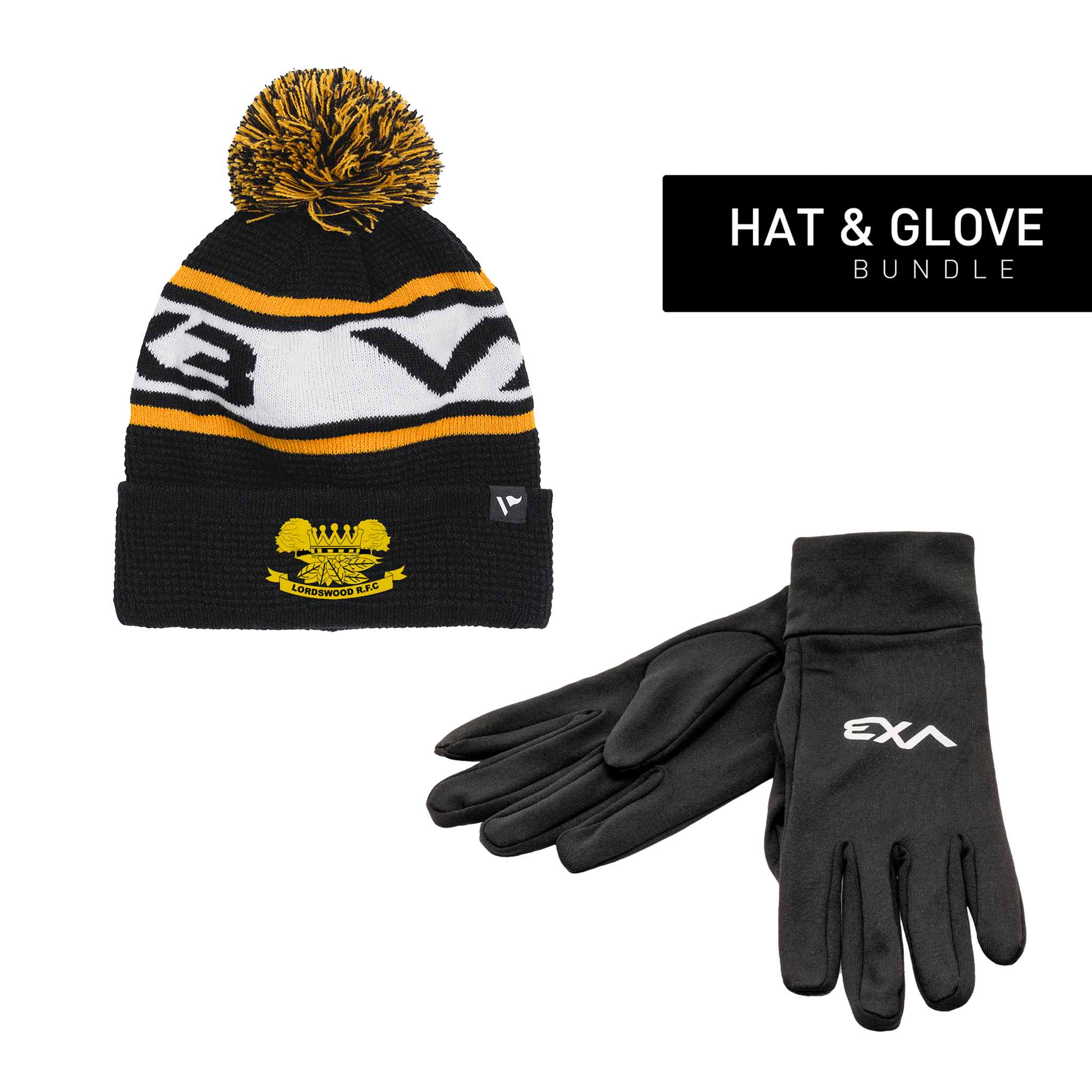 Lordswood RFC - Hat & Glove Bundle