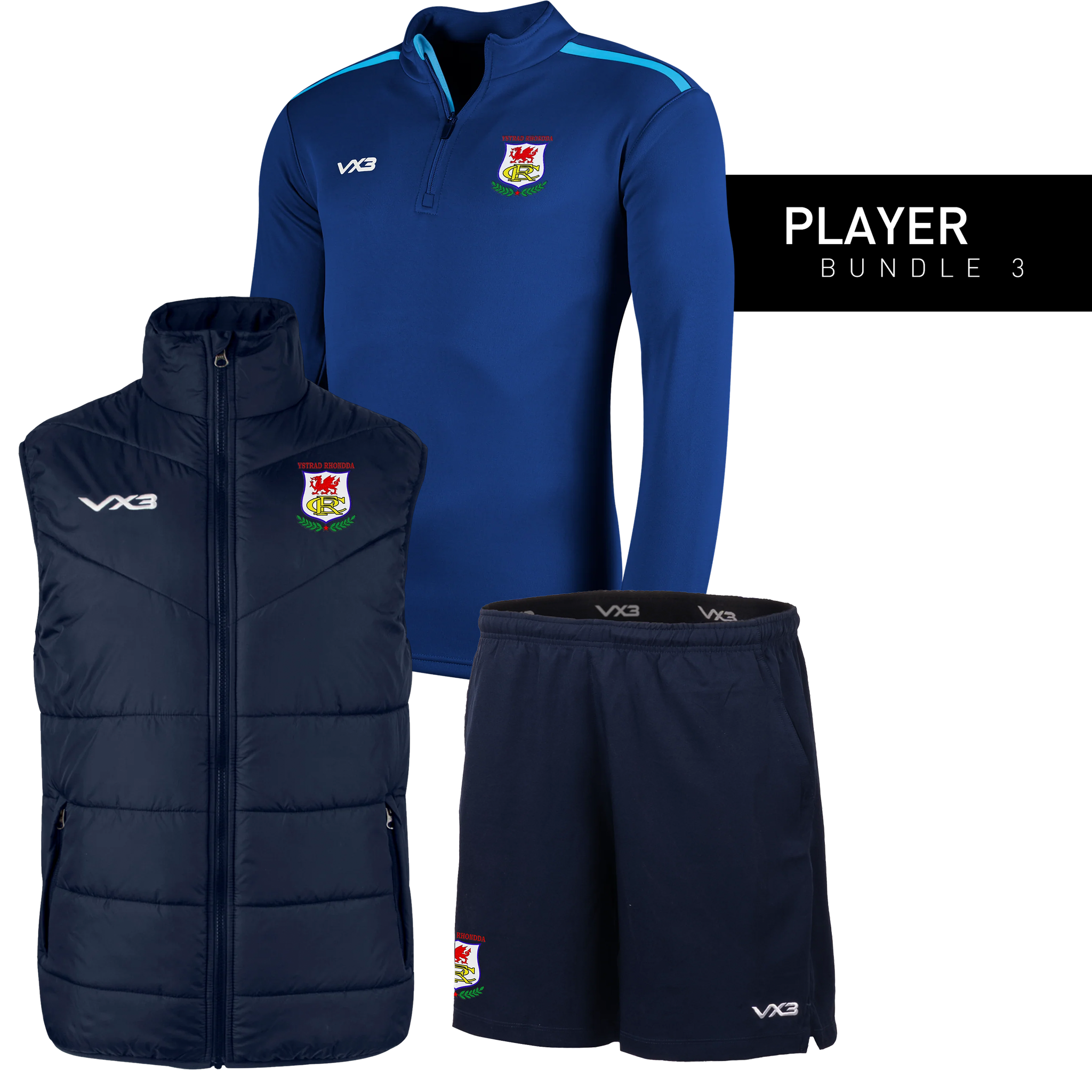 Ystrad Rhondda RFC - Players Bundle 3