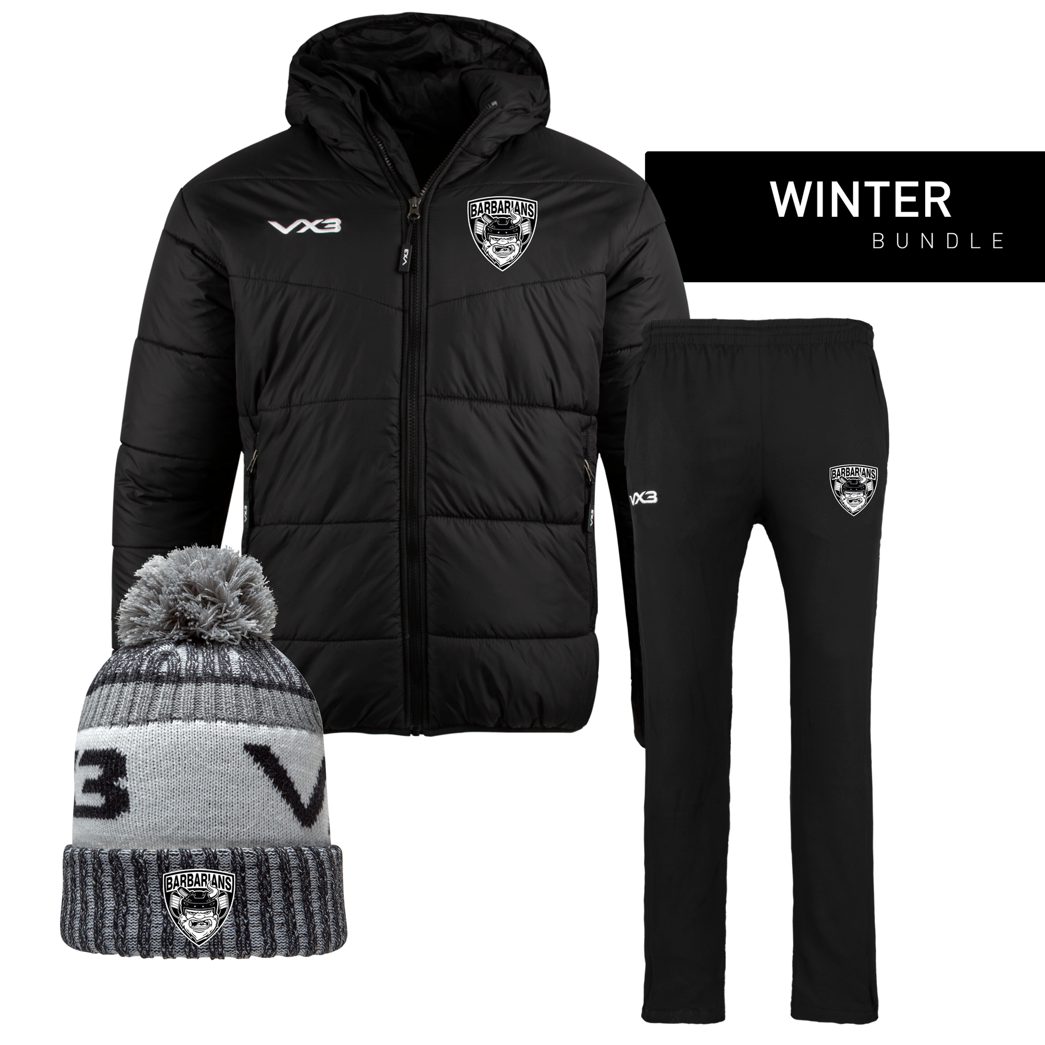 Barbarians Ice Hockey - Winter Bundle