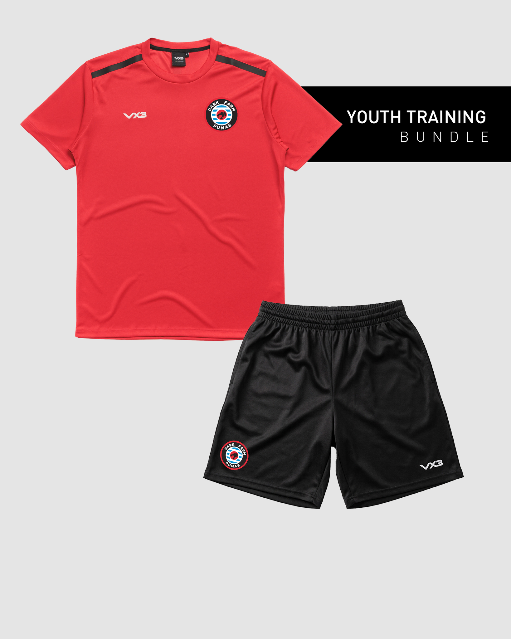 Park Farm Pumas FC Youth Training Bundle