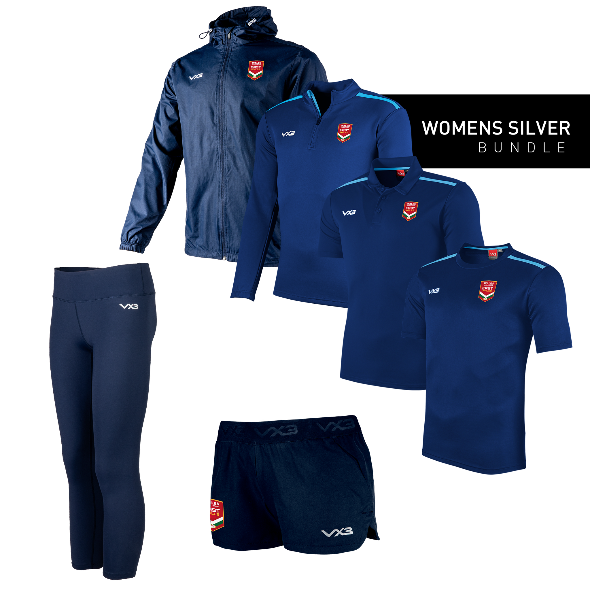 East Wales Rugby League Women's Silver Bundle