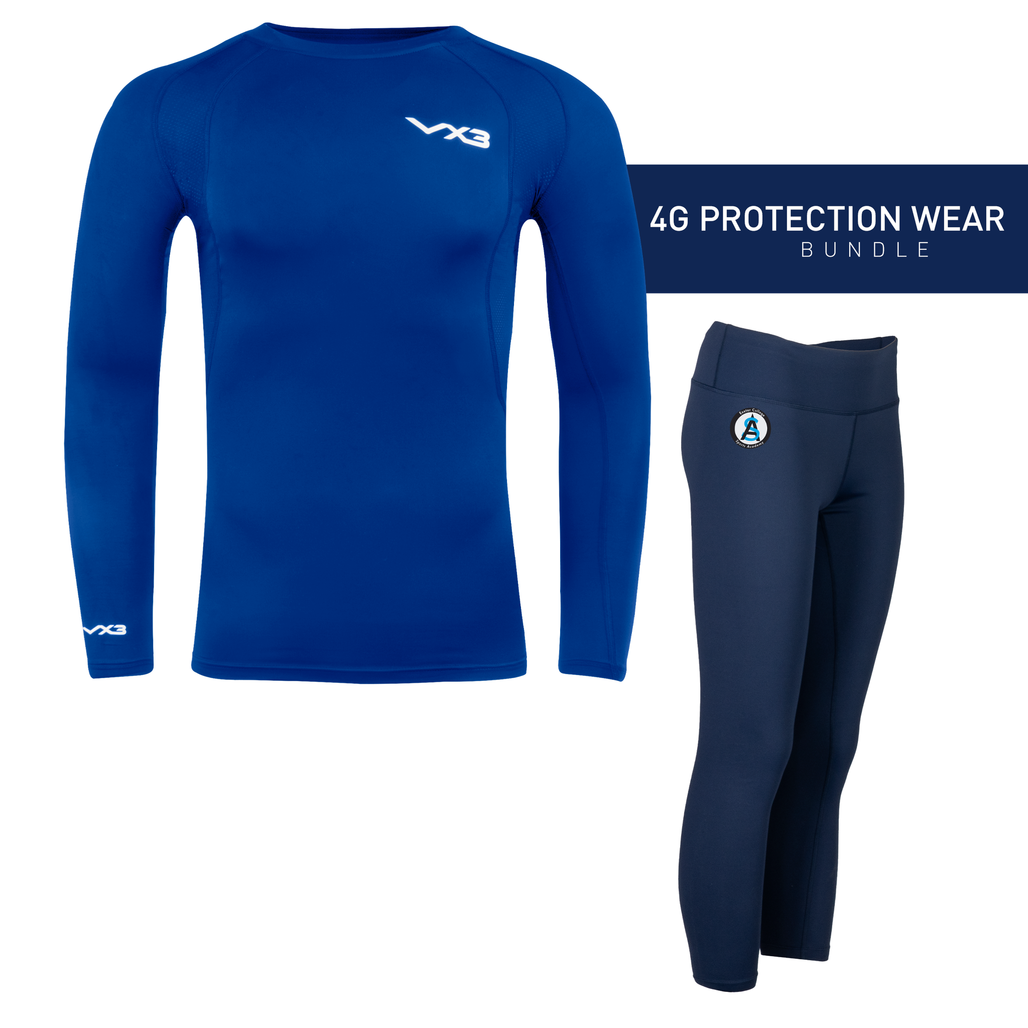 Exeter College Academy - 4G Protection Wear (Royal) Bundle