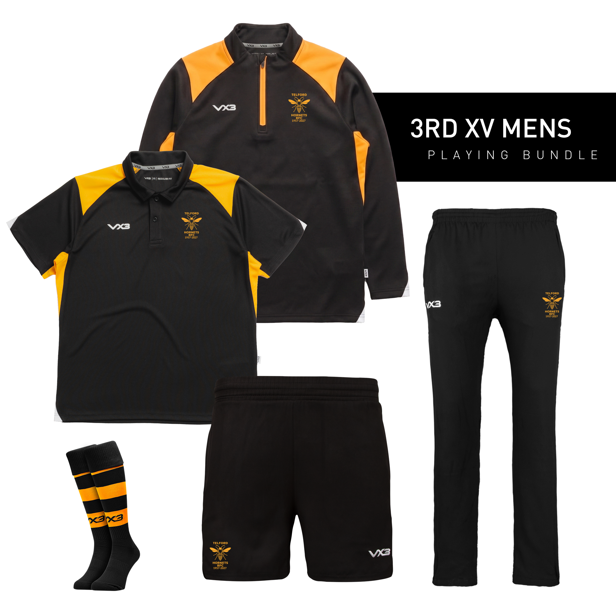 Telford Hornets 26/27 3rd XV Playing Bundle