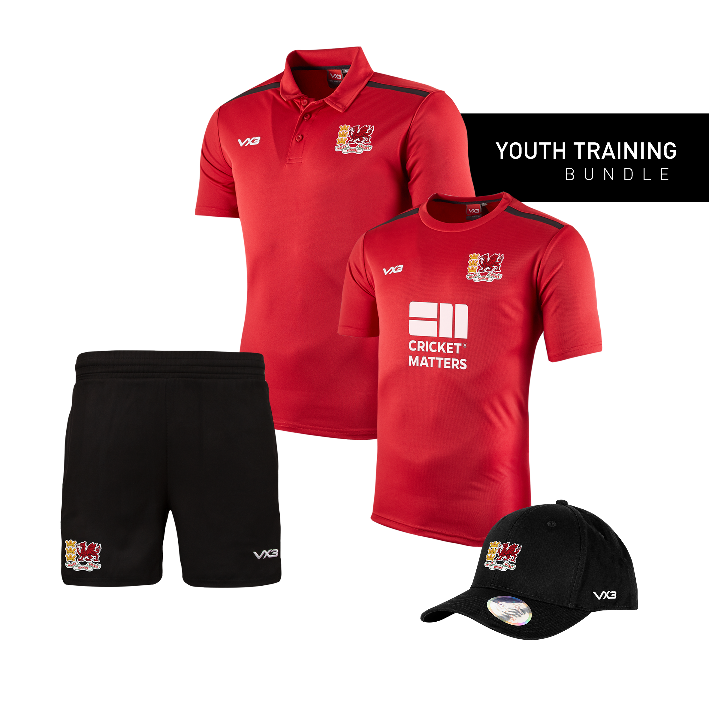 Wales Cricket Youth Training Bundle