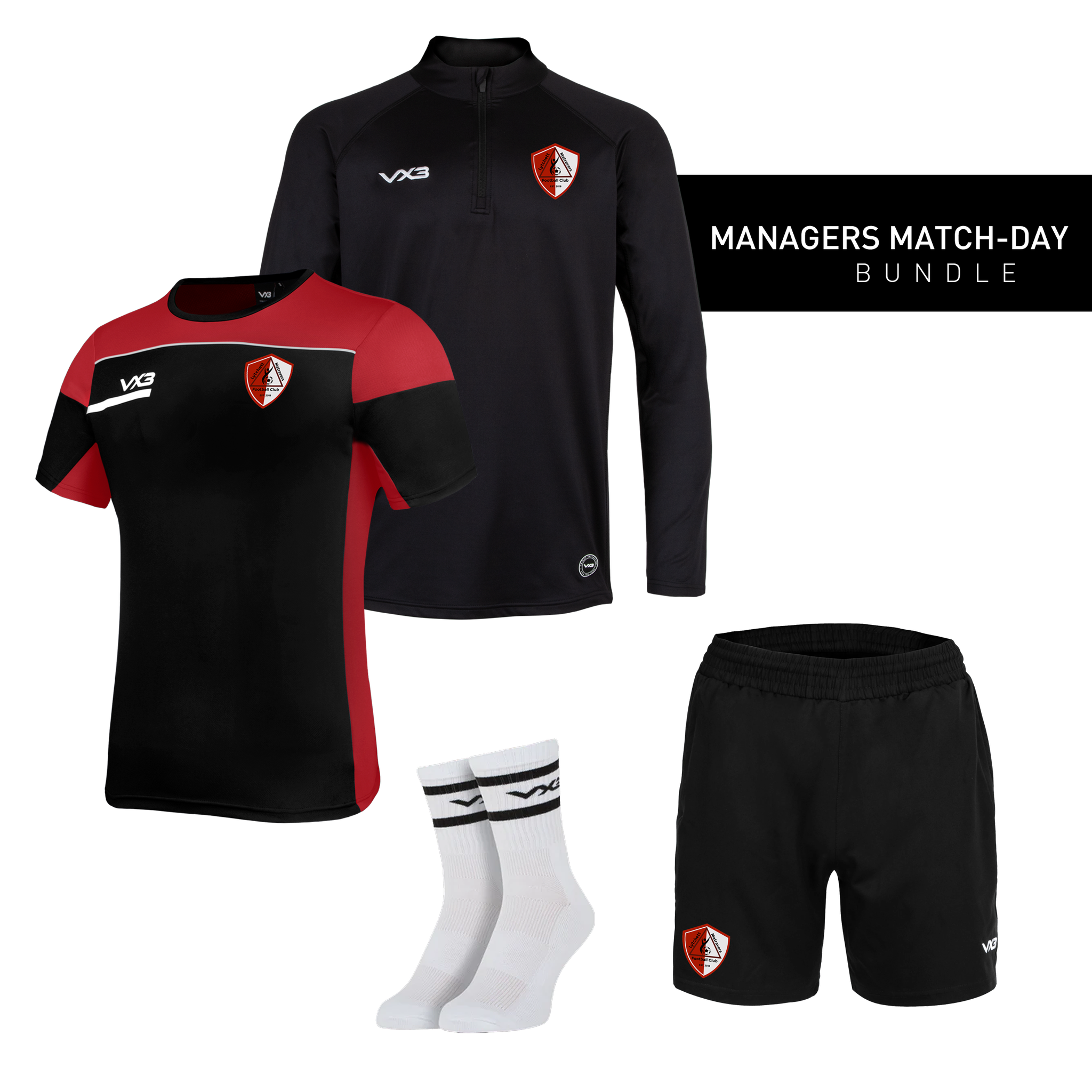 Lytchett Rda Lytchett Matravers FC Managers Match-Day Bundle – VX3