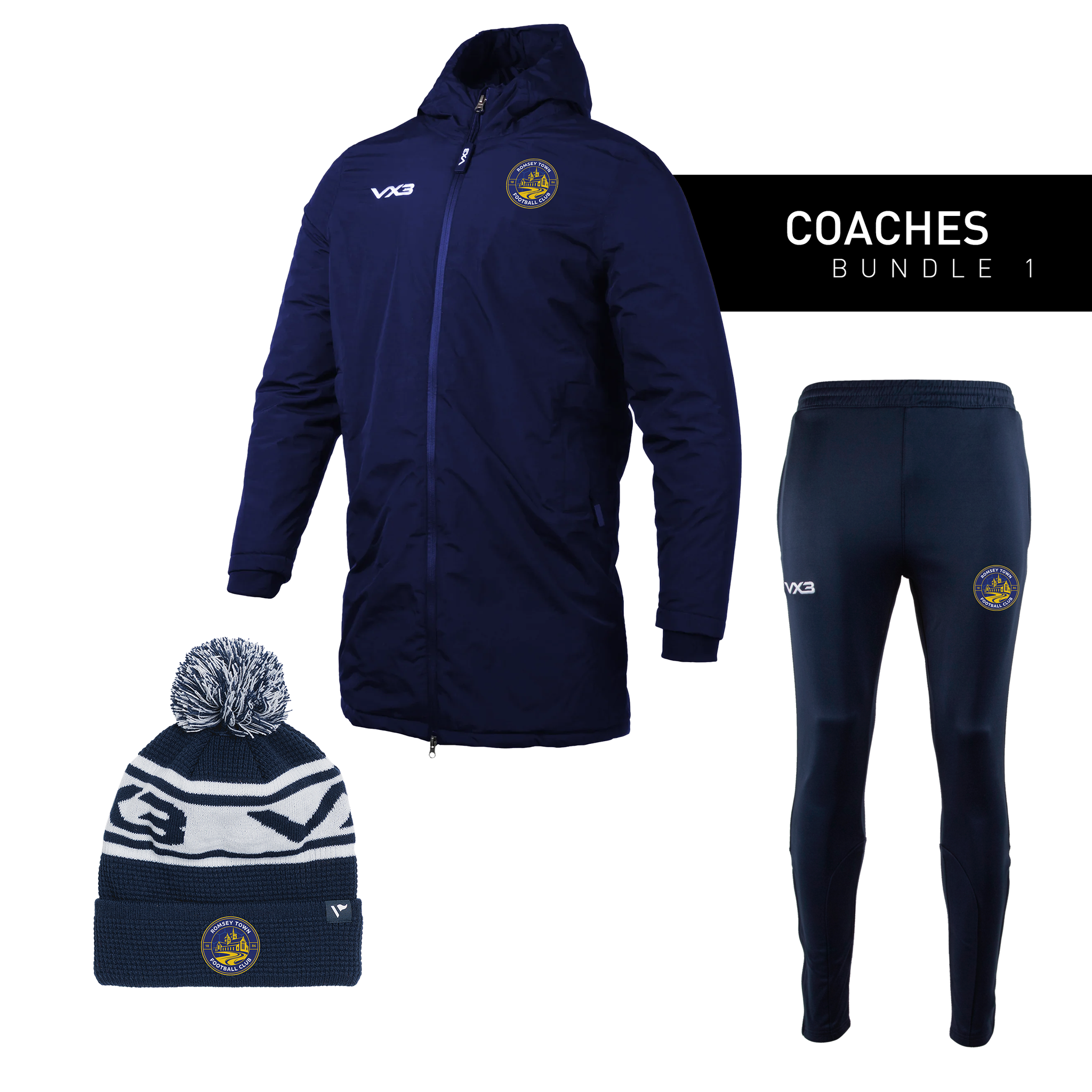 Romsey Town FC Coaches Bundle 1