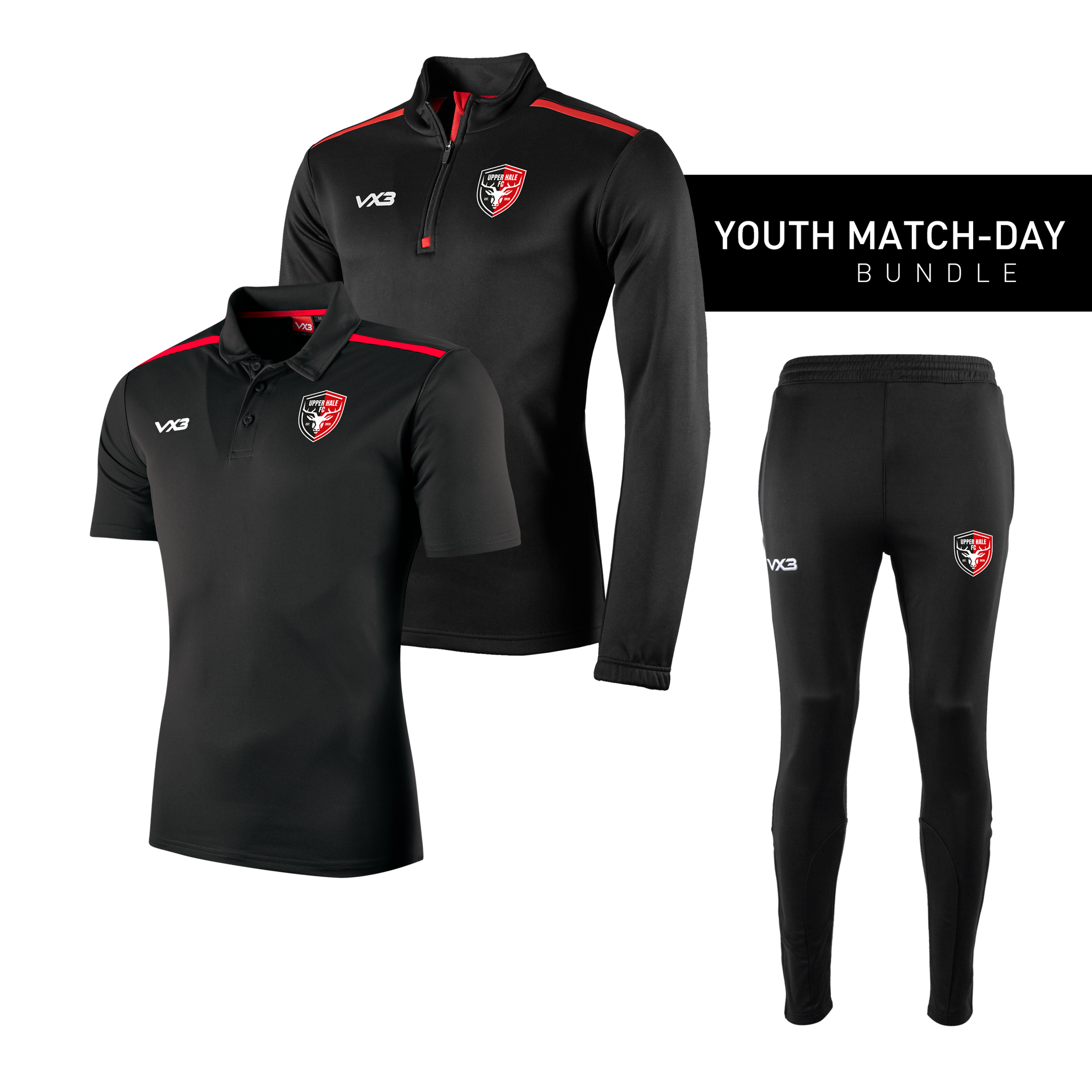 Upper Hale FC Youth Match-Day Bundle
