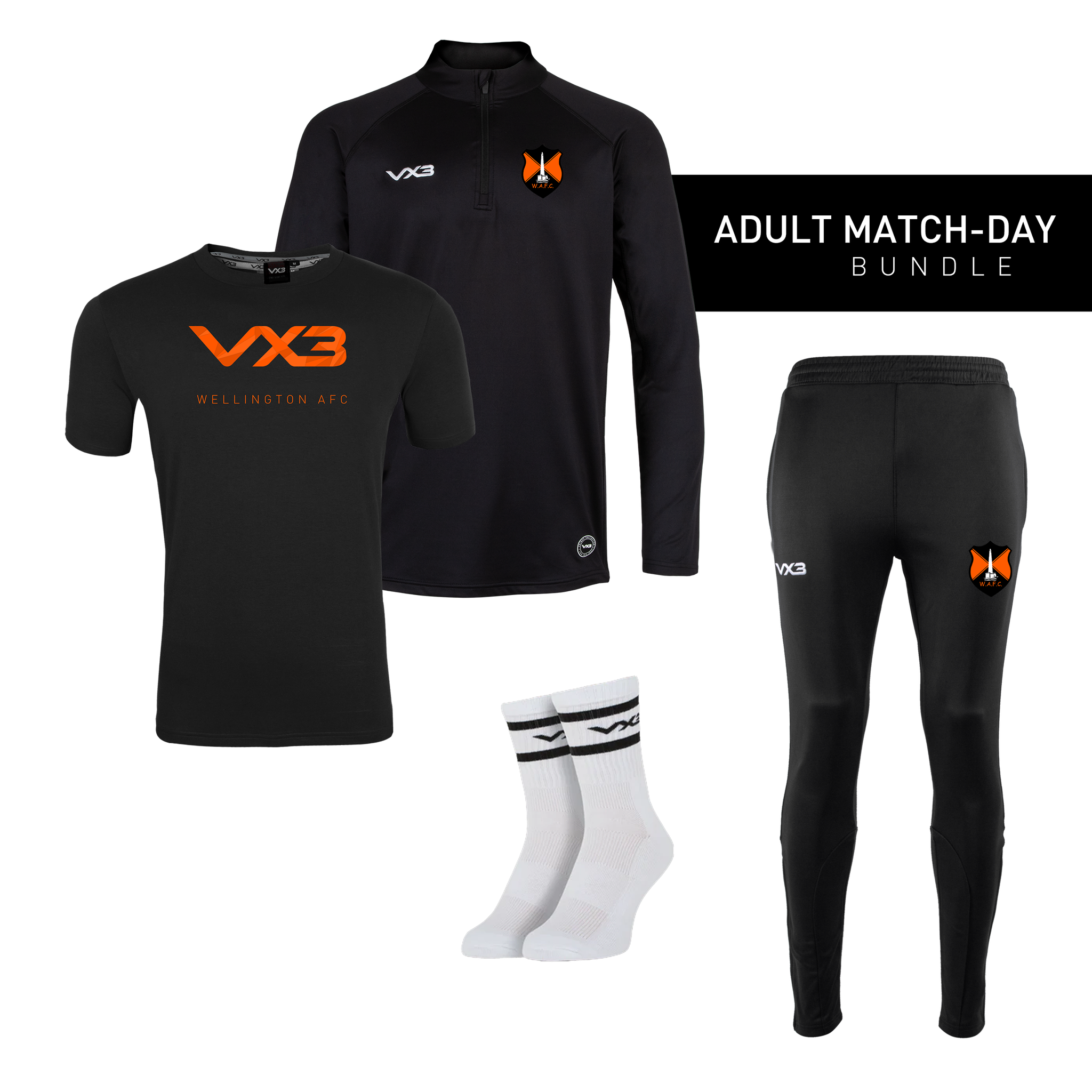 Wellington AFC Adult Match-Day Bundle