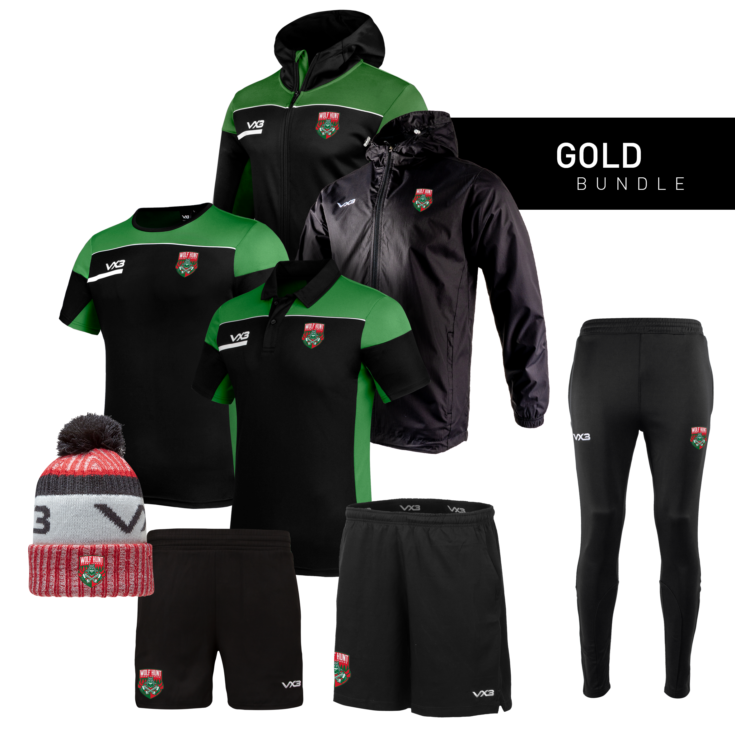 Wolf Hunt Rugby League Gold Bundle