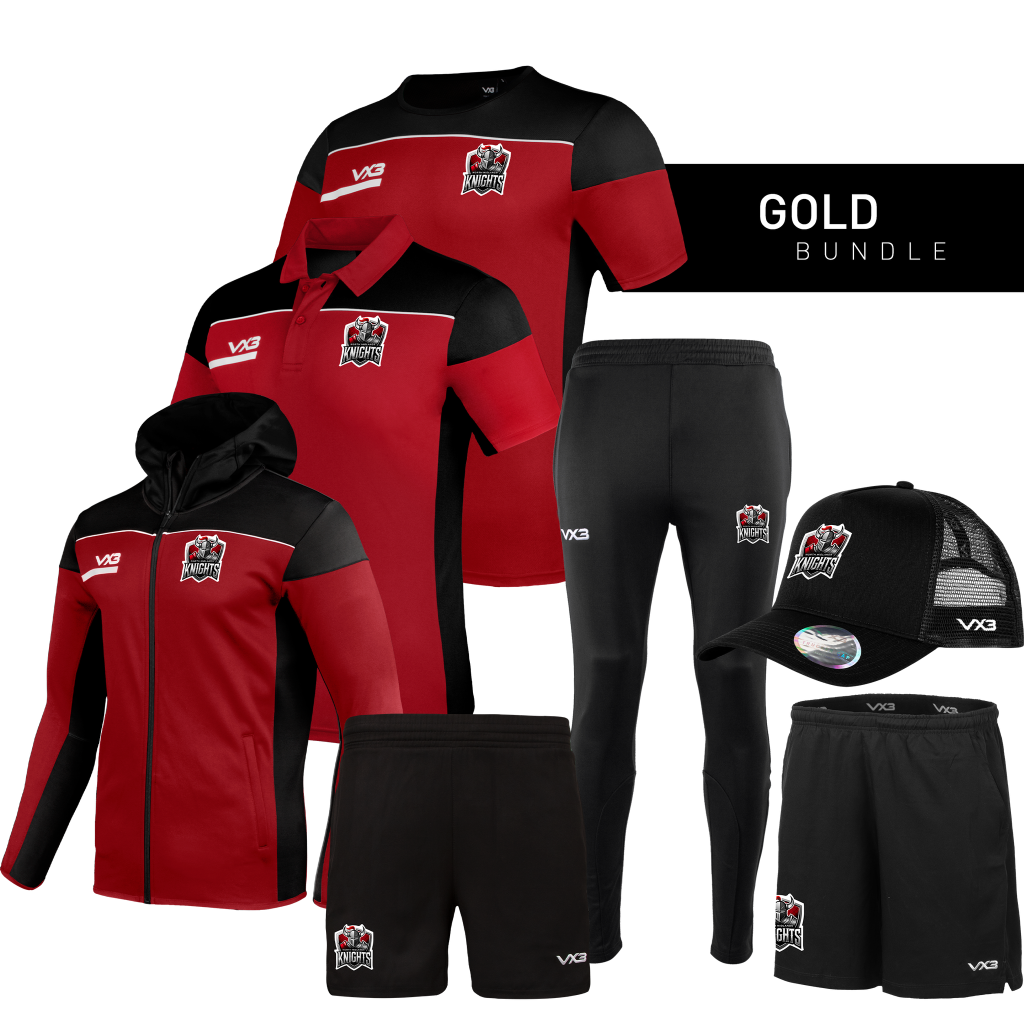 North Midlands Knights RL - Gold Bundle