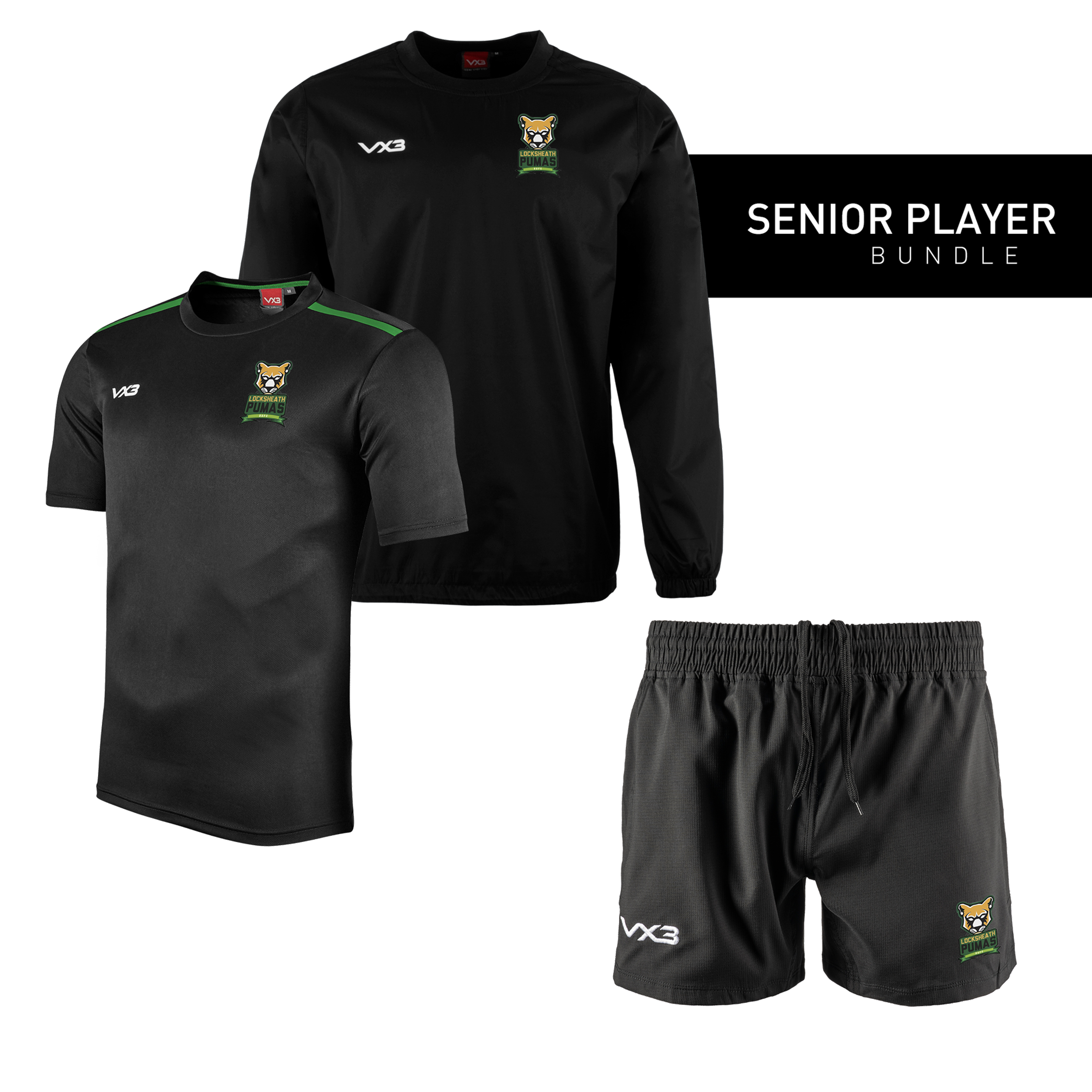Locksheath Pumas Rugby Club Senior Player Bundle