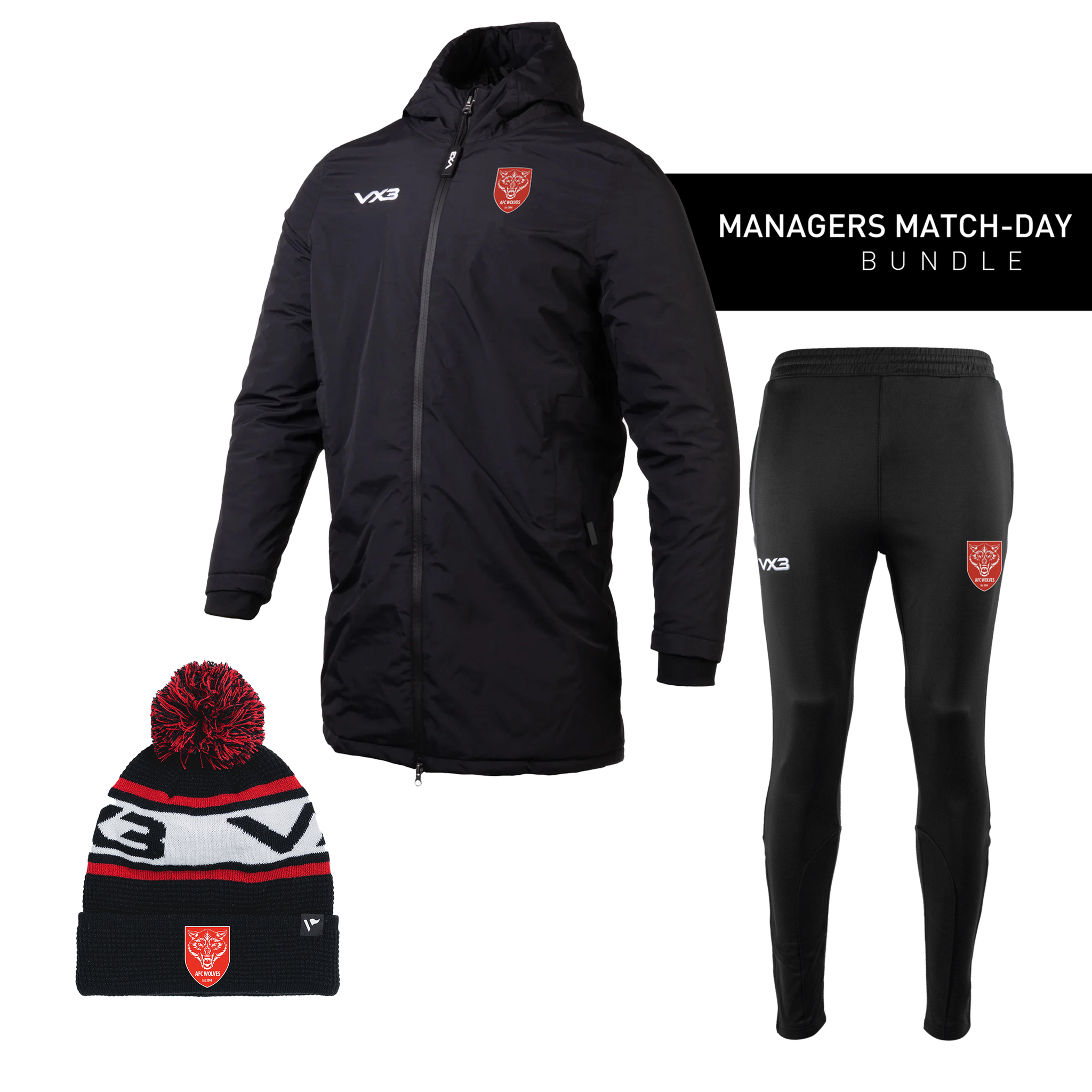 AFC Wolves Managers Match-Day Bundle