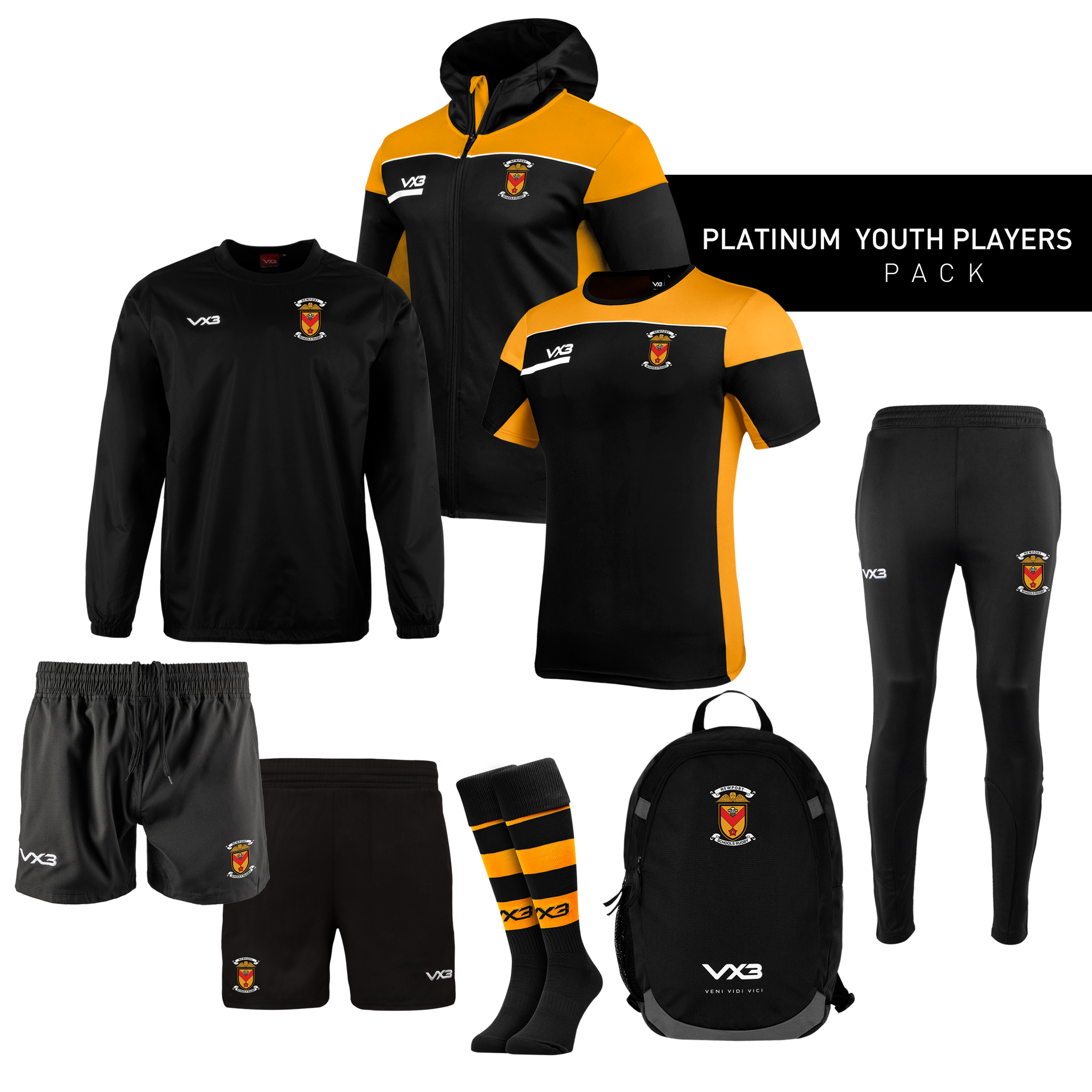 Newport Schools Youth Platinum Players Pack