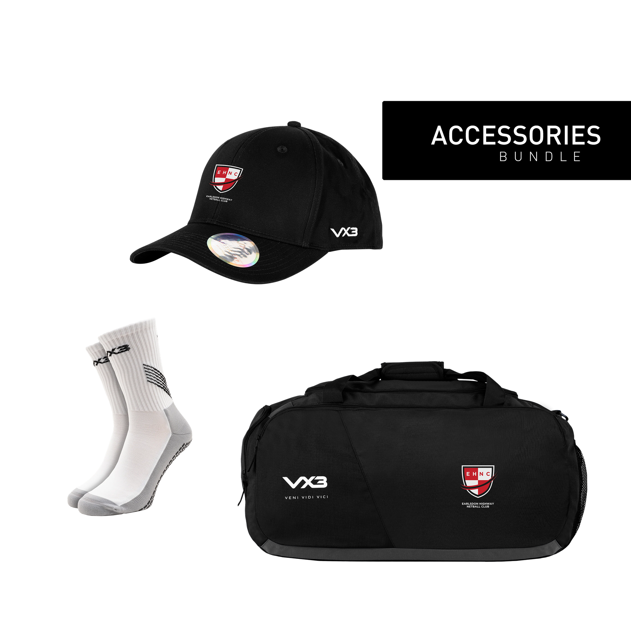 Earlsdon Highway Netball Club Accessories Bundle