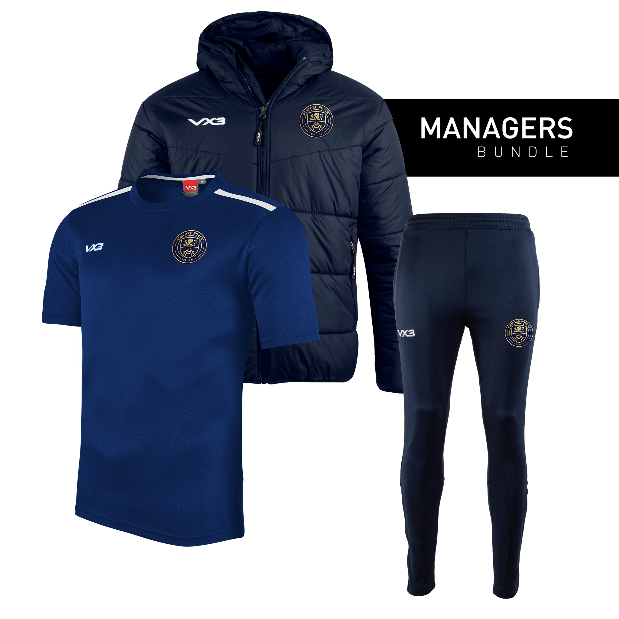 Ashford Rovers FC - Managers Bundle