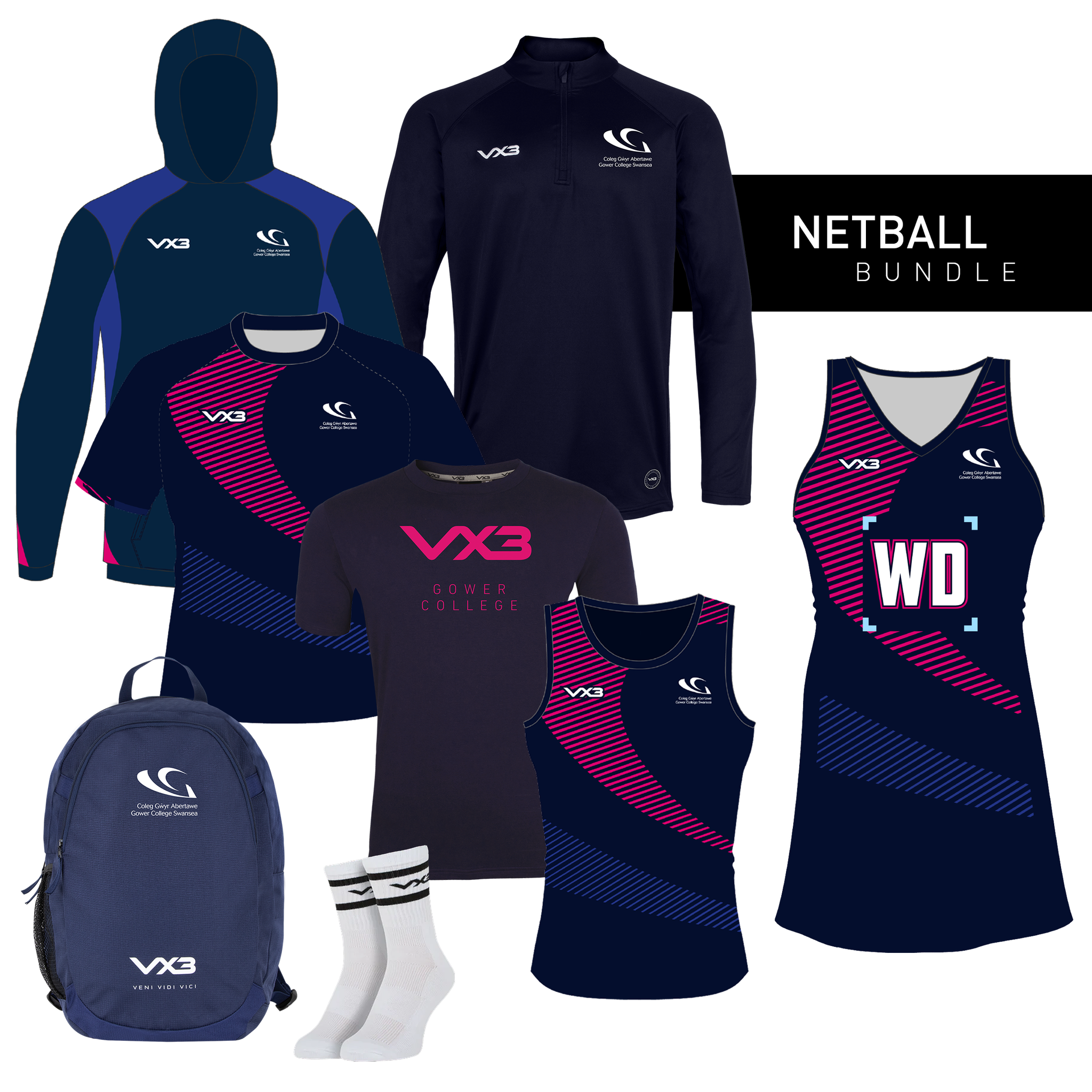 Gower College - Netball Bundle
