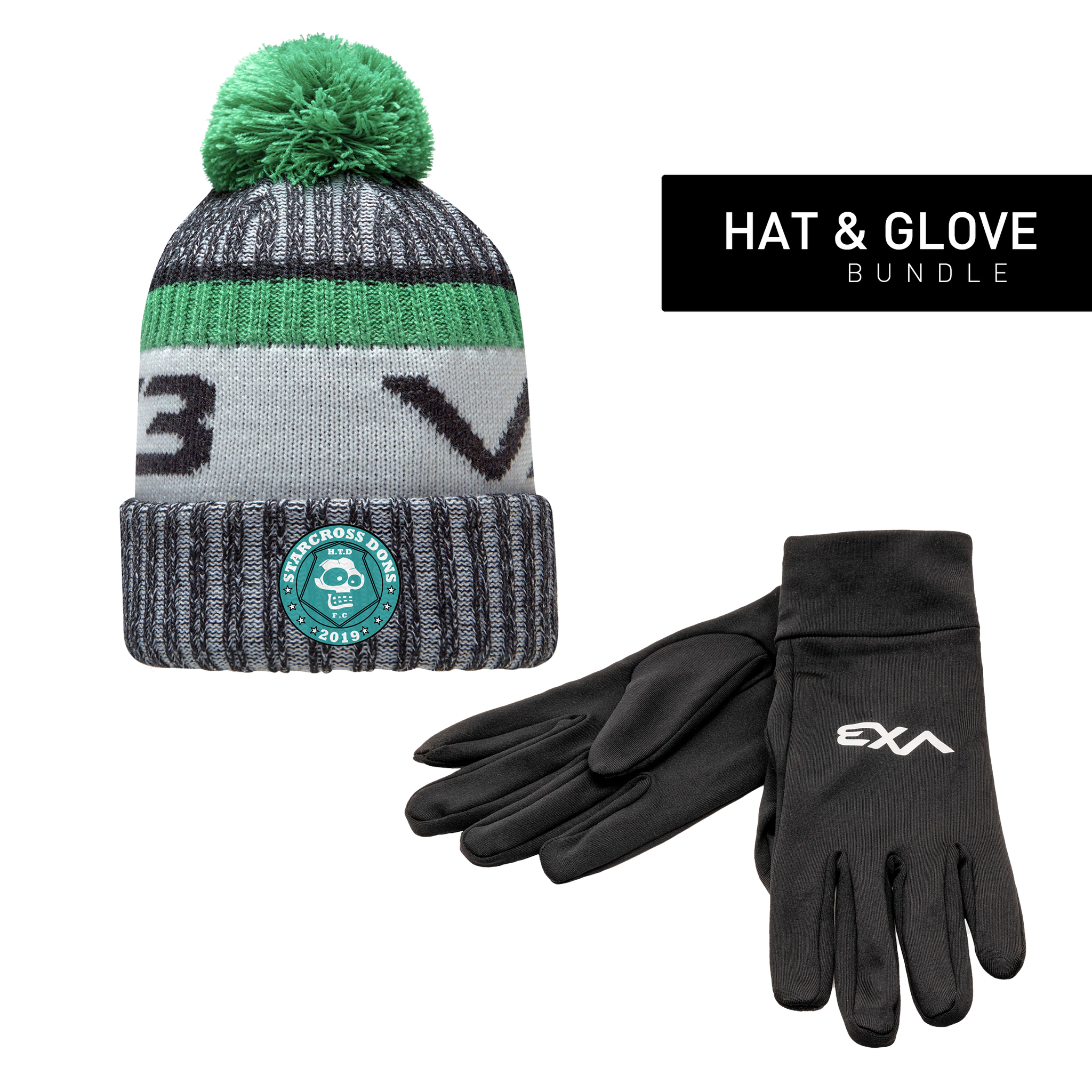 Starcross Dons FC Hat & Glove Bundle