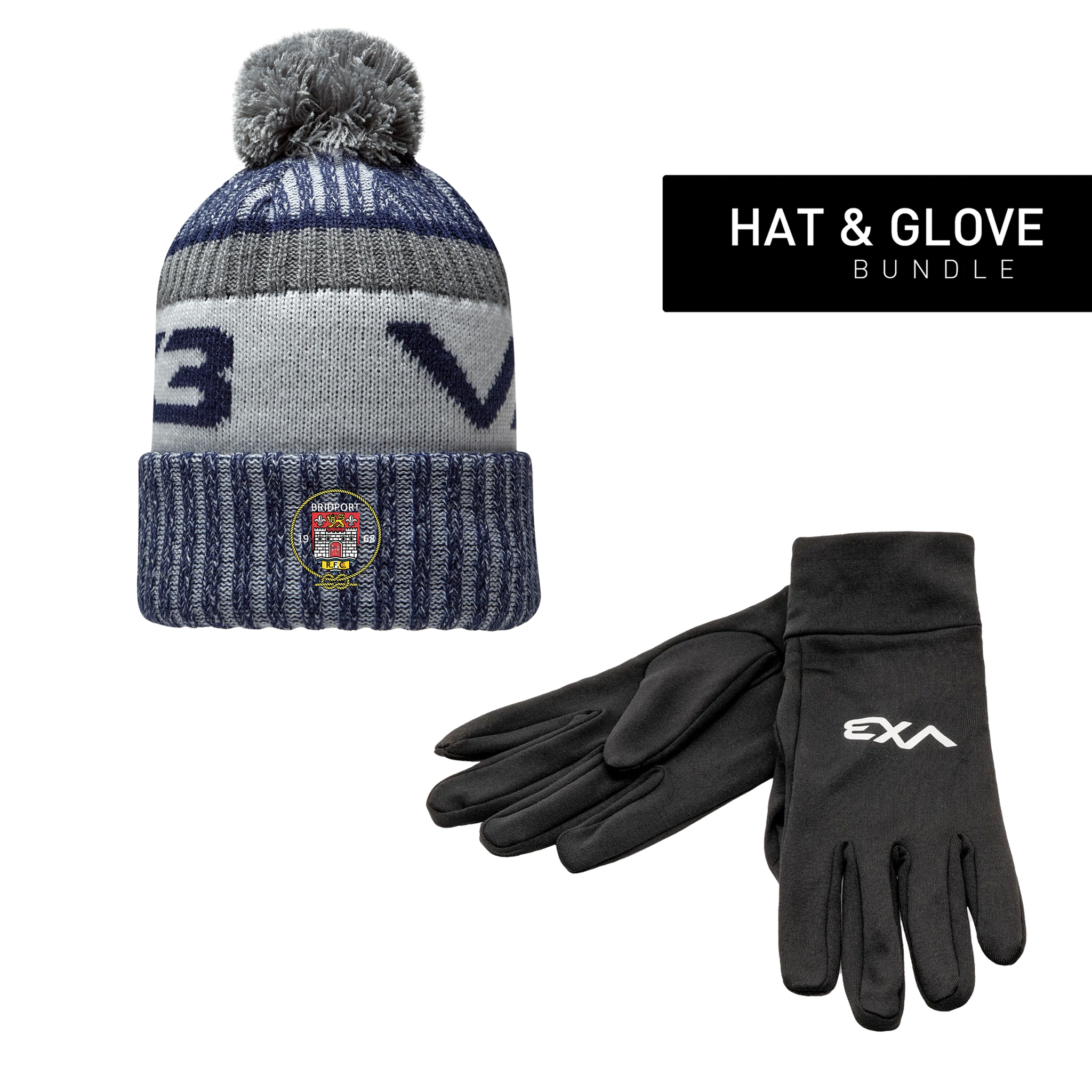 Bridport RFC - Hat & Glove Bundle