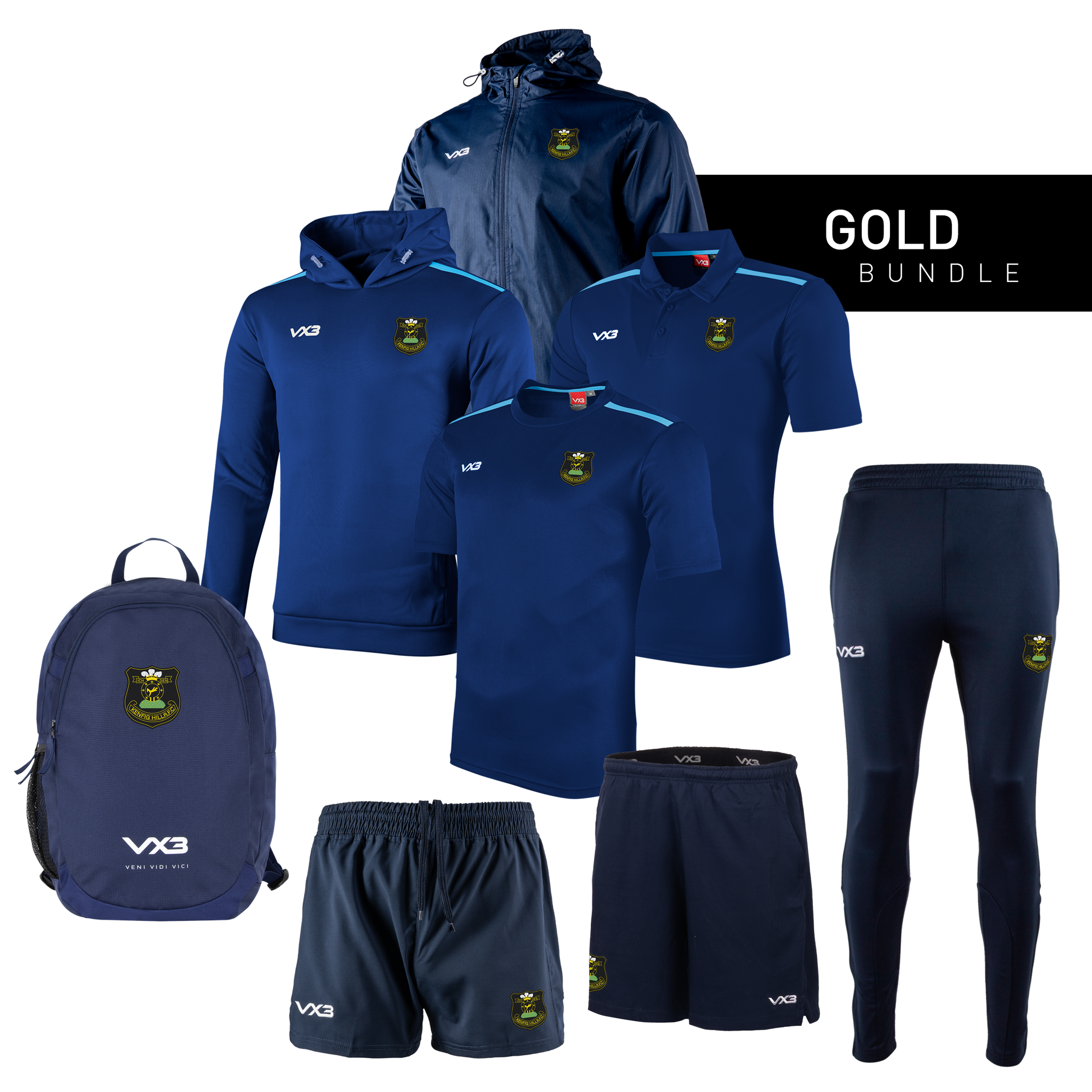 Kenfig Hill Rfc Kenfig Hill RFC Gold Bundle – VX3