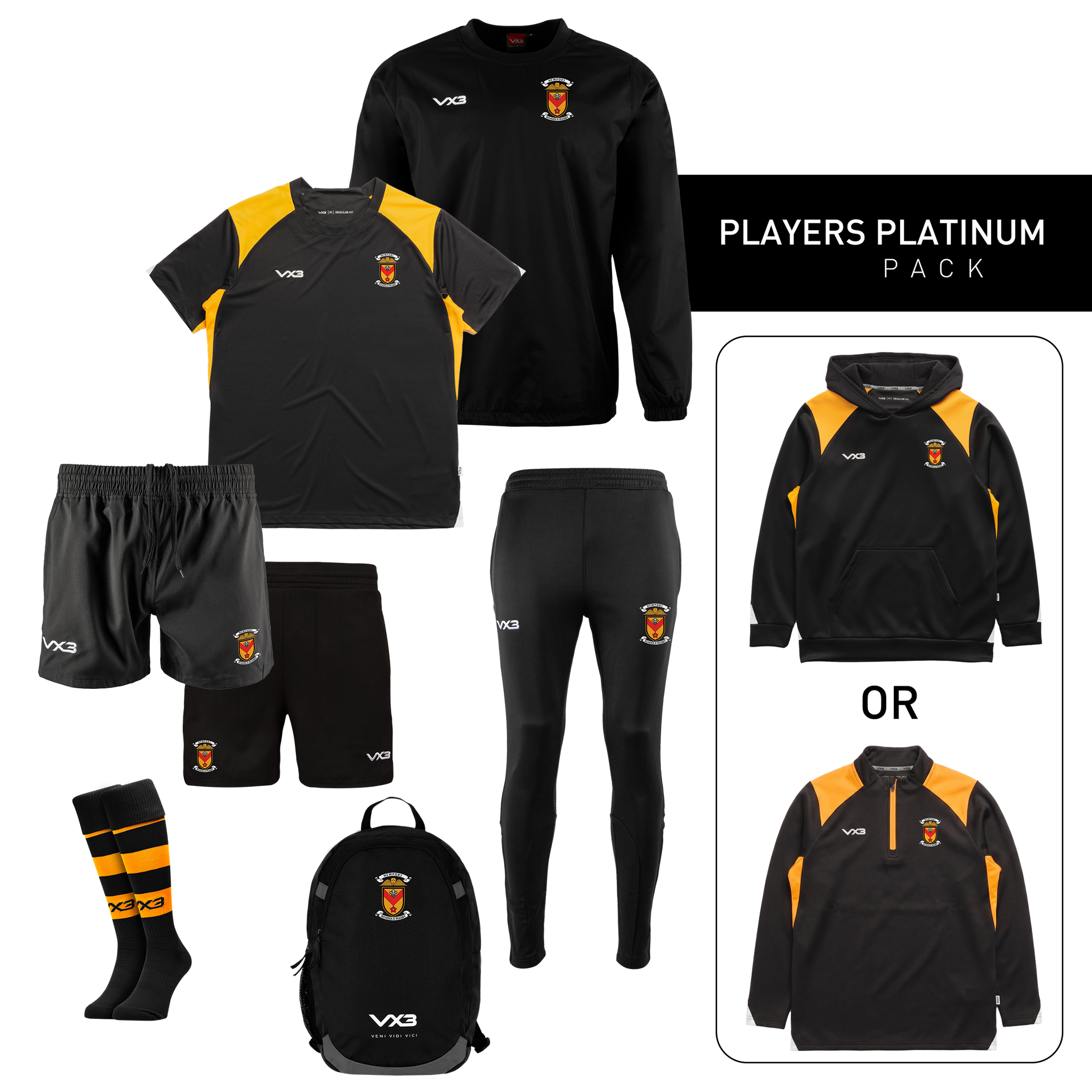 Newport Schools Players Platinum Pack