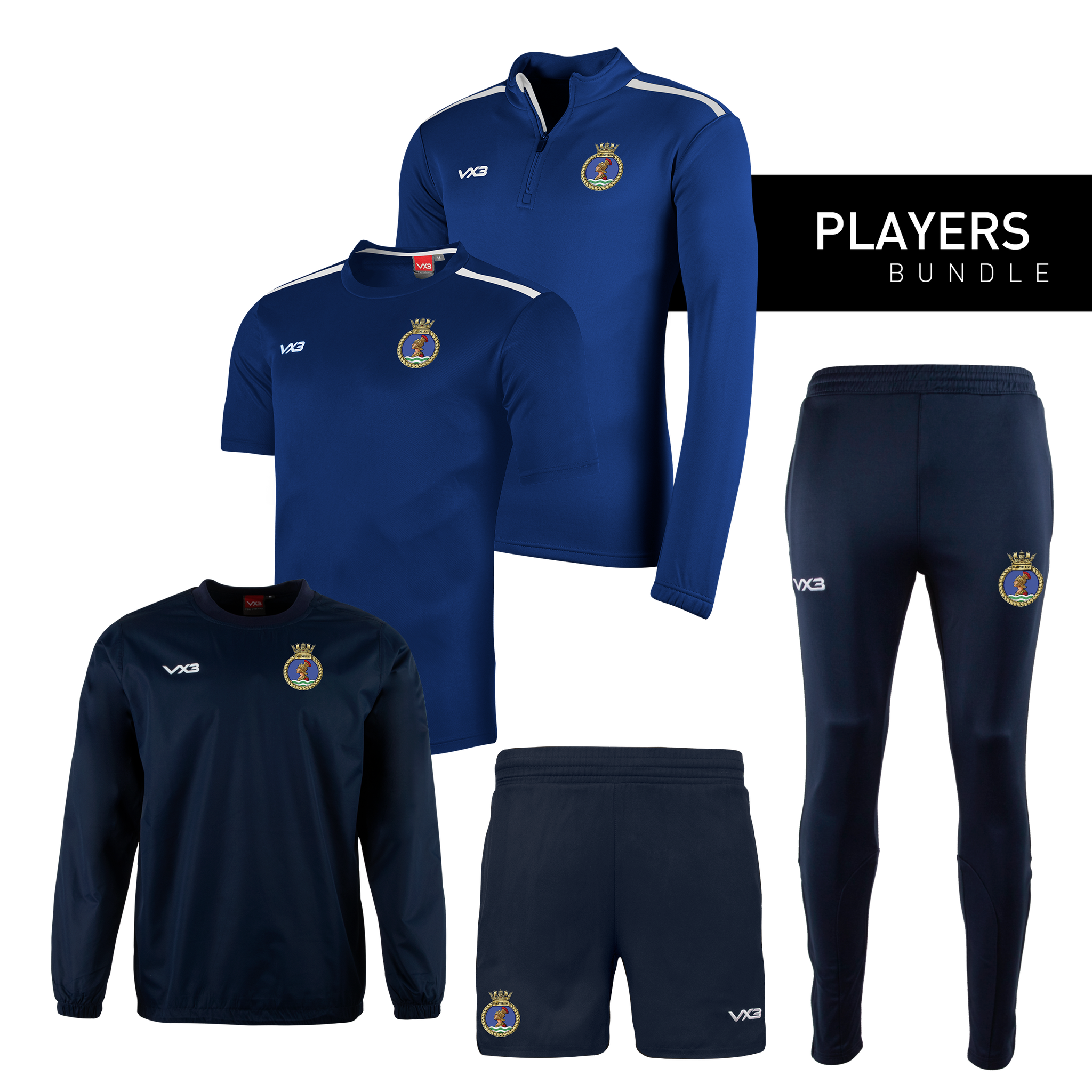 HMS Dauntless Rugby Players Bundle