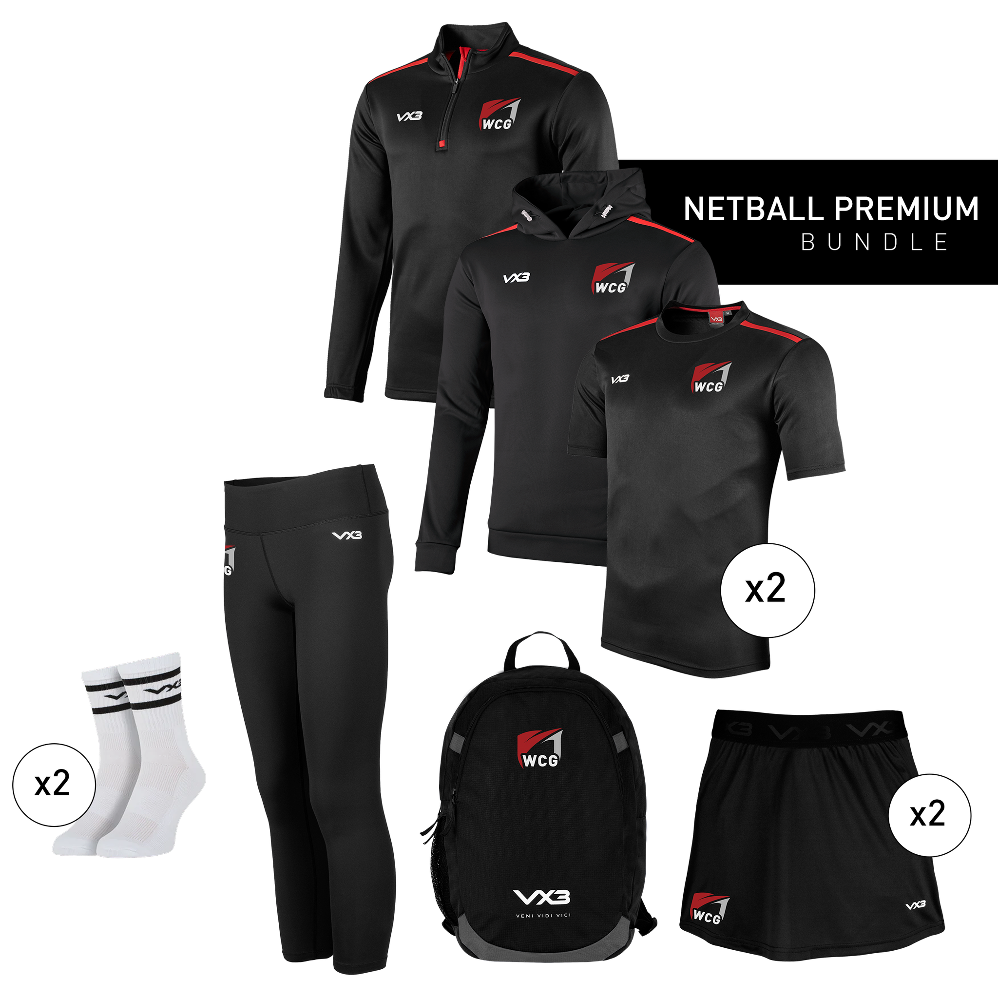 WCG Sport Netball Premium Bundle