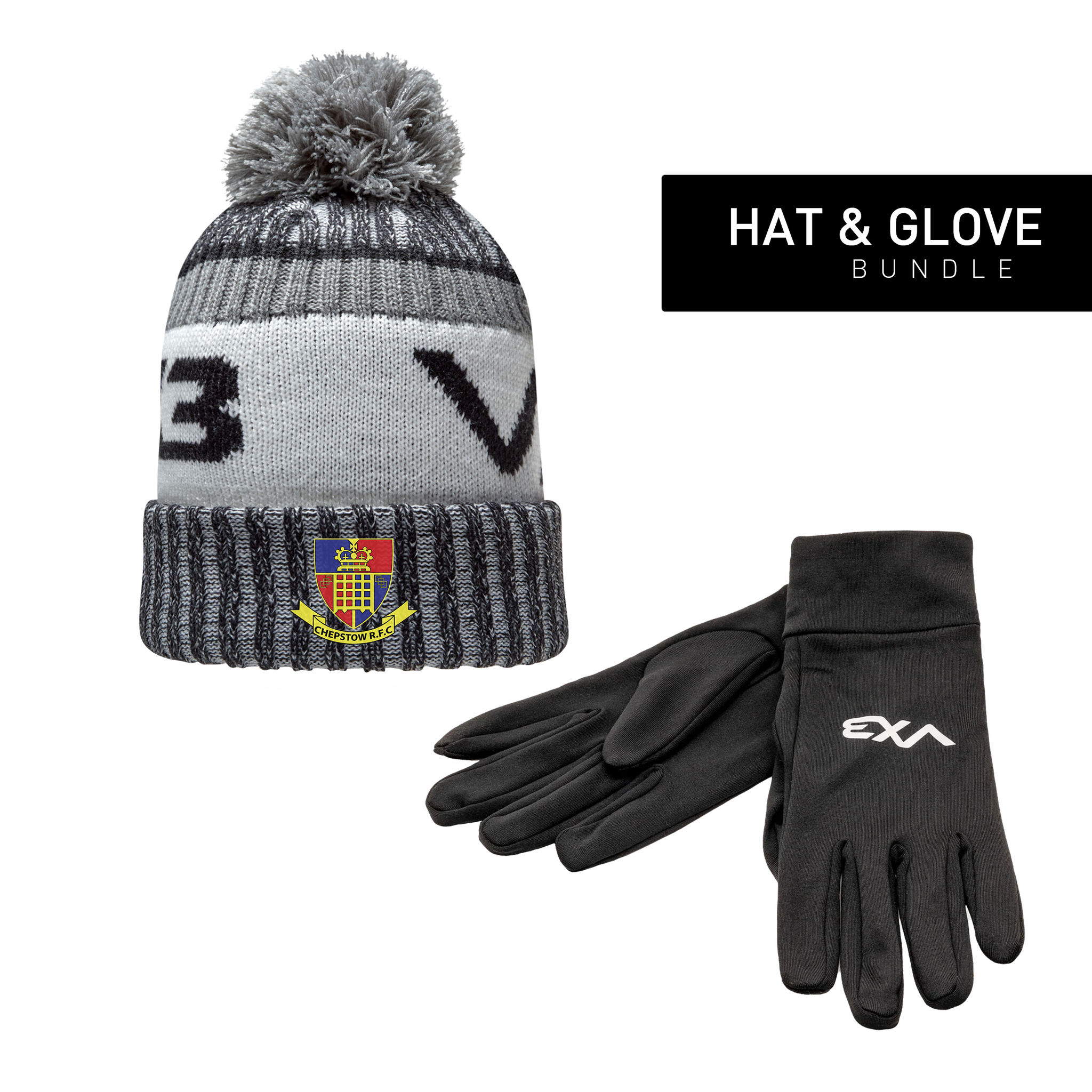 Chepstow RFC Hat & Glove Bundle