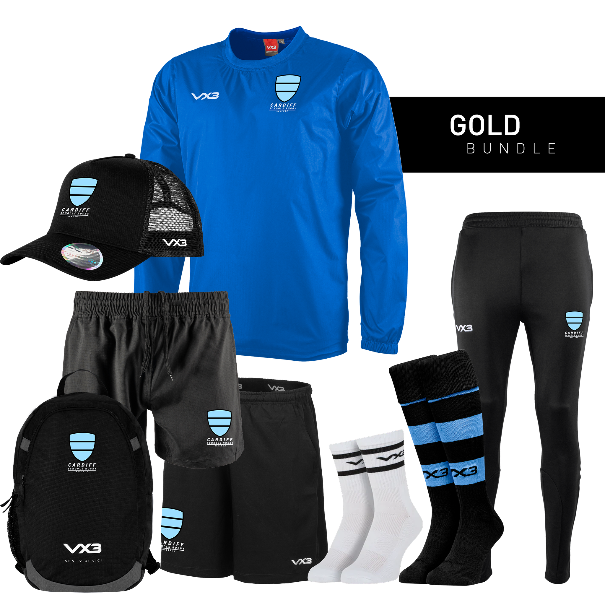 Cardiff Schools Rugby - Gold Bundle