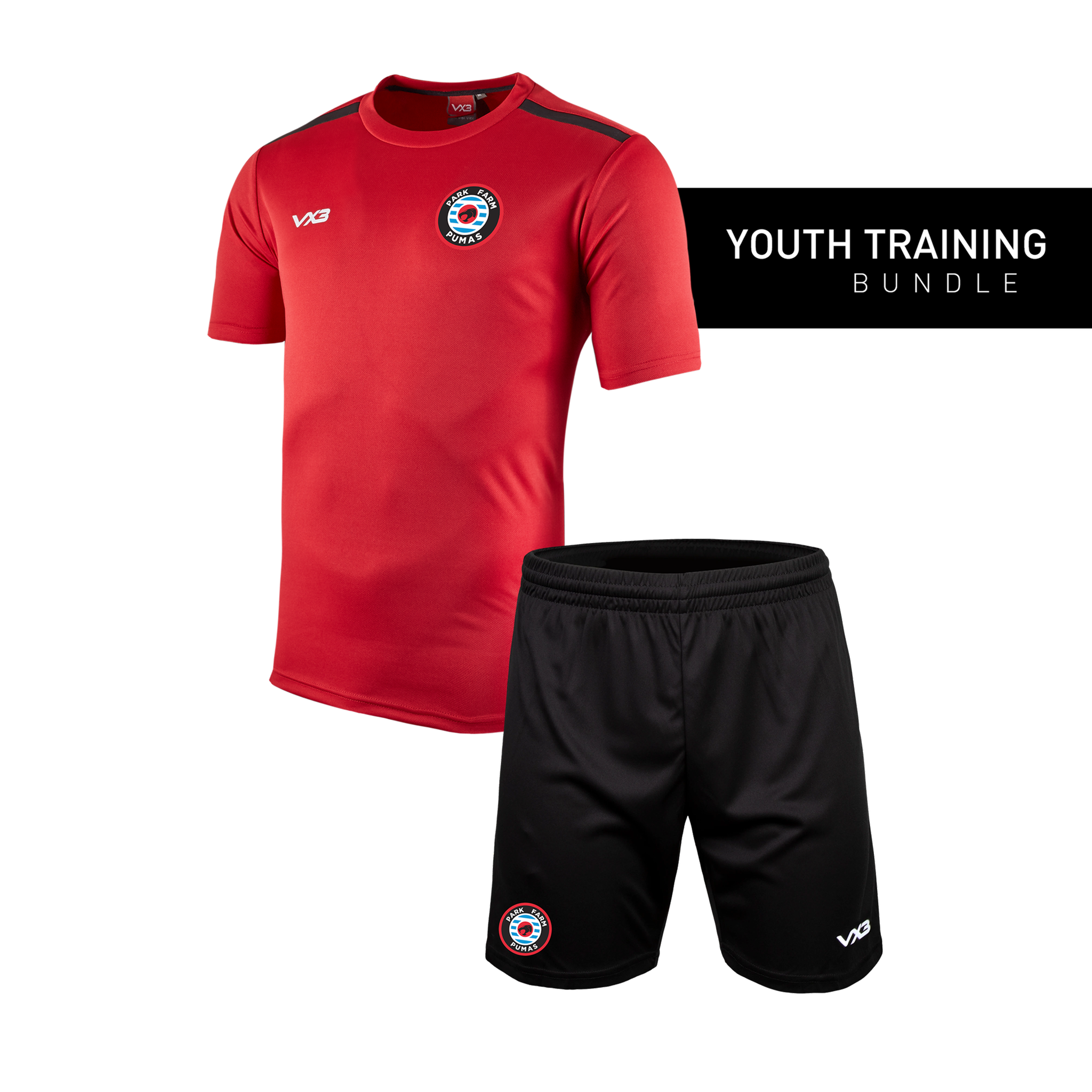 Park Farm Pumas FC Youth Training Bundle