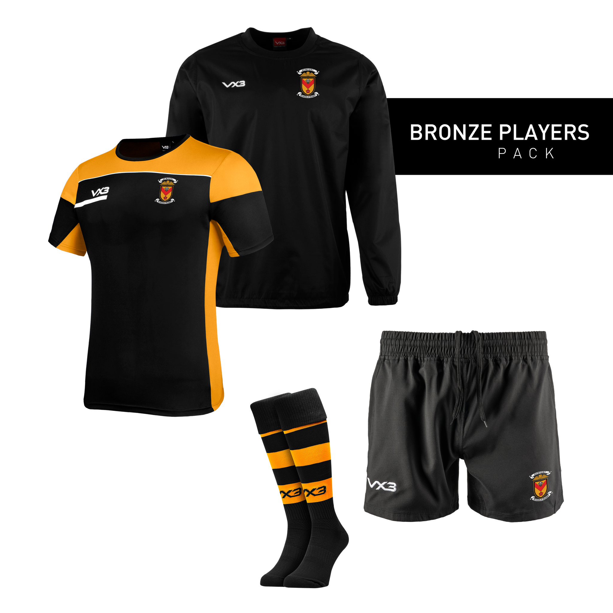 Newport Schools Bronze Players Pack