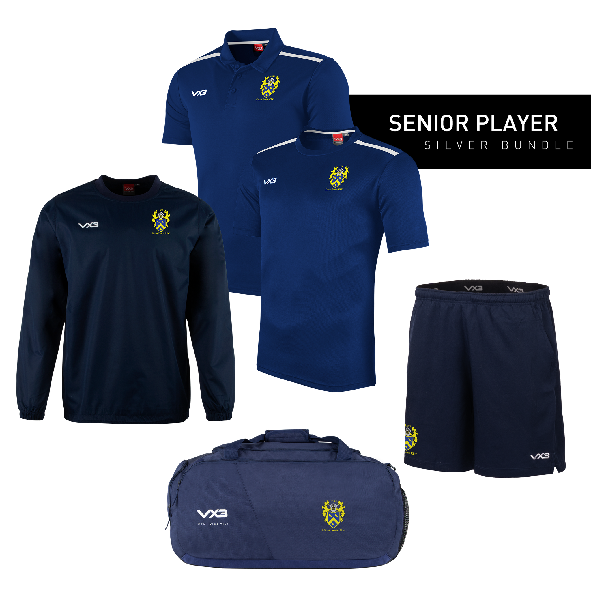 Dinas Powys RFC Senior Player Silver Bundle