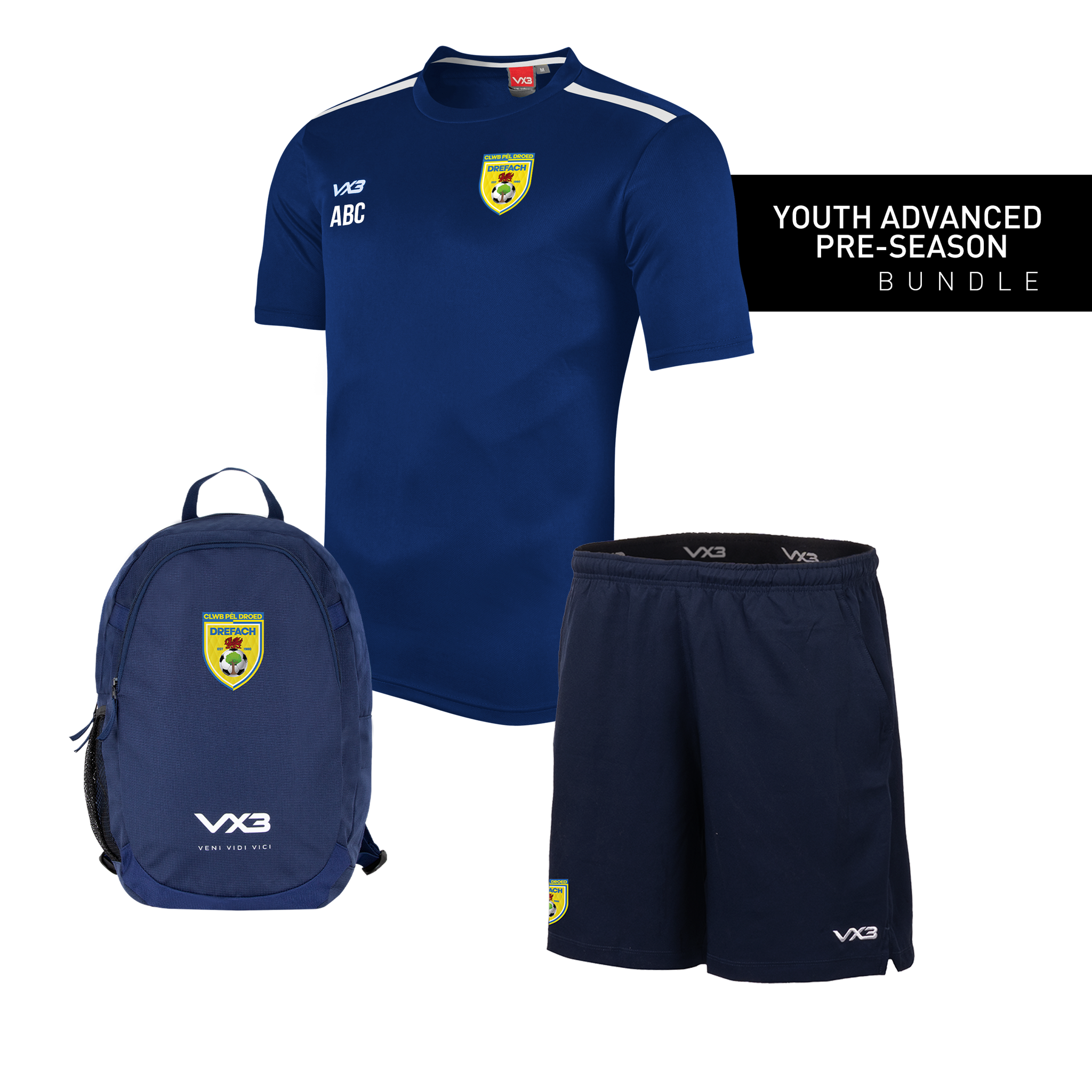 CPD Drefach FC Youth Advanced Pre-Season Bundle